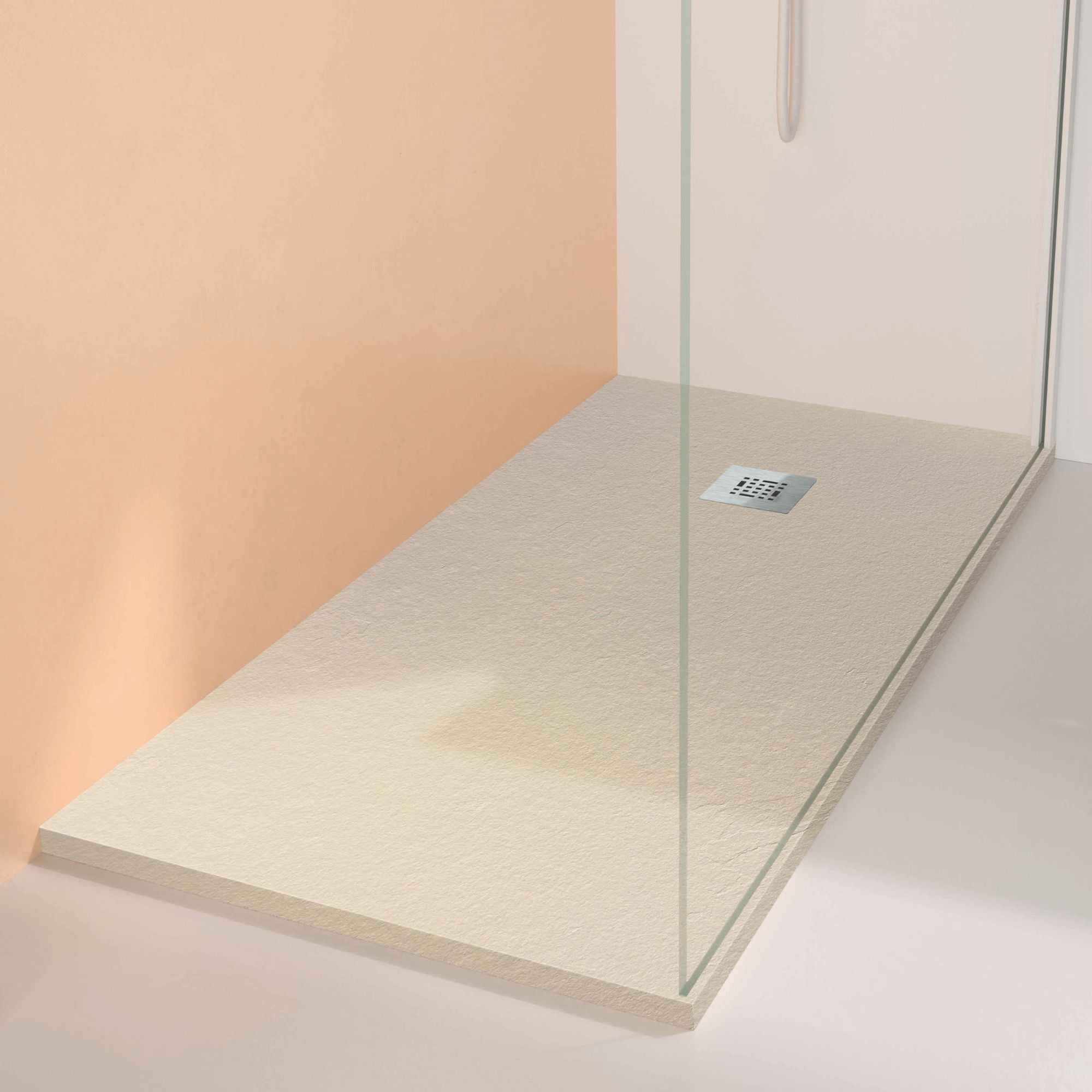 Granlusso™ Slim Slate Shower Tray - Sand