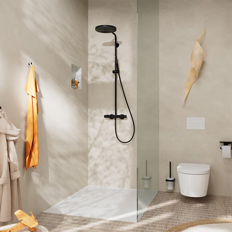 Hansgrohe Pulsify S Puro 1-Jet Shower with 260mm Head