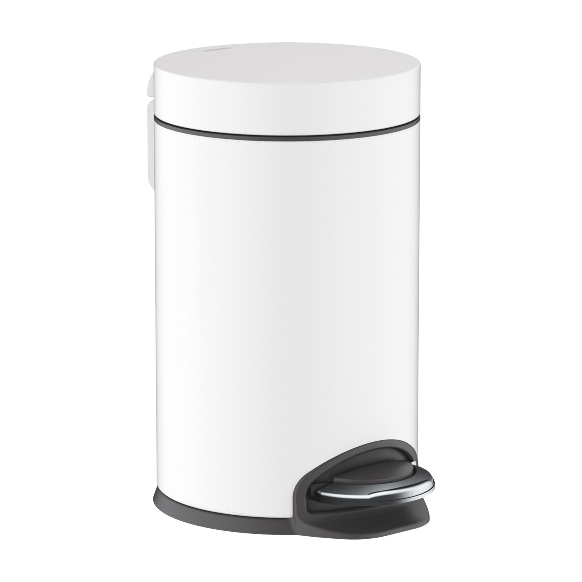 hansgrohe addstoris bathroom pedal bin matt white