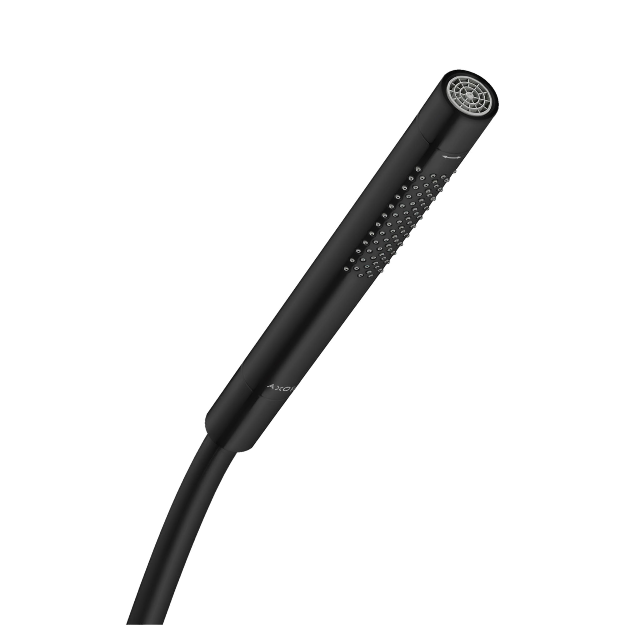 hansgrohe axor starck hand shower matt black