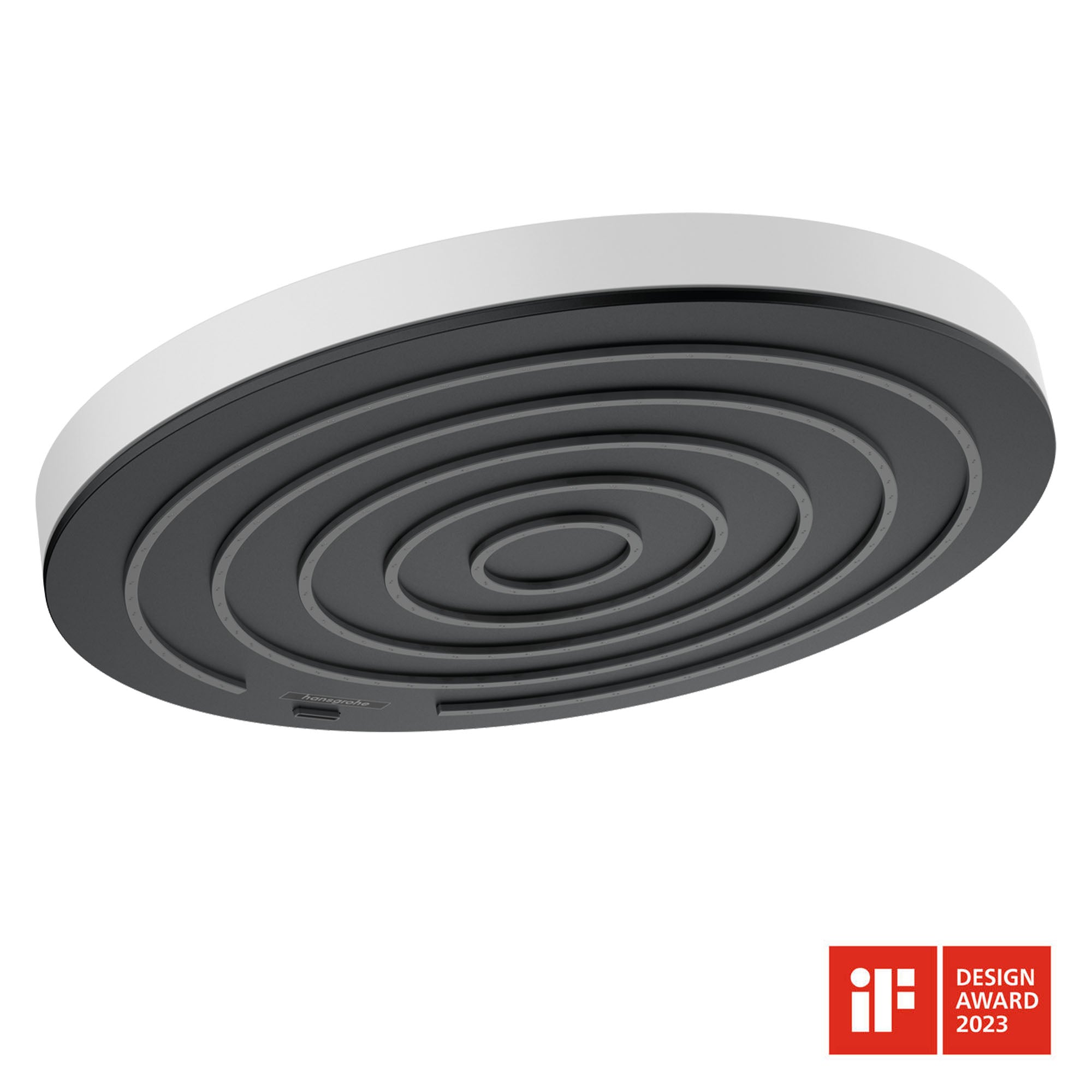 hansgrohe pulsify s overhead shower 260 1jet matt white