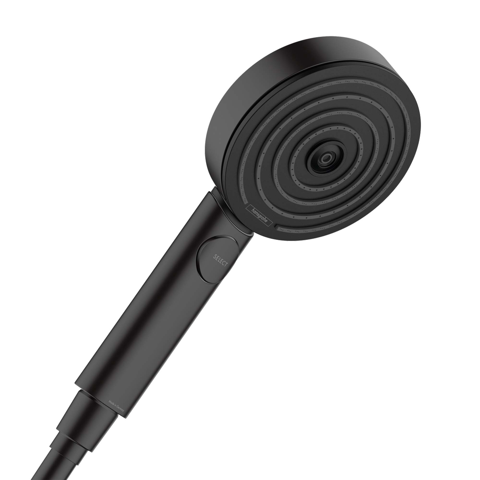 hansgrohe pulsify select s hand shower 105 3jet matt black