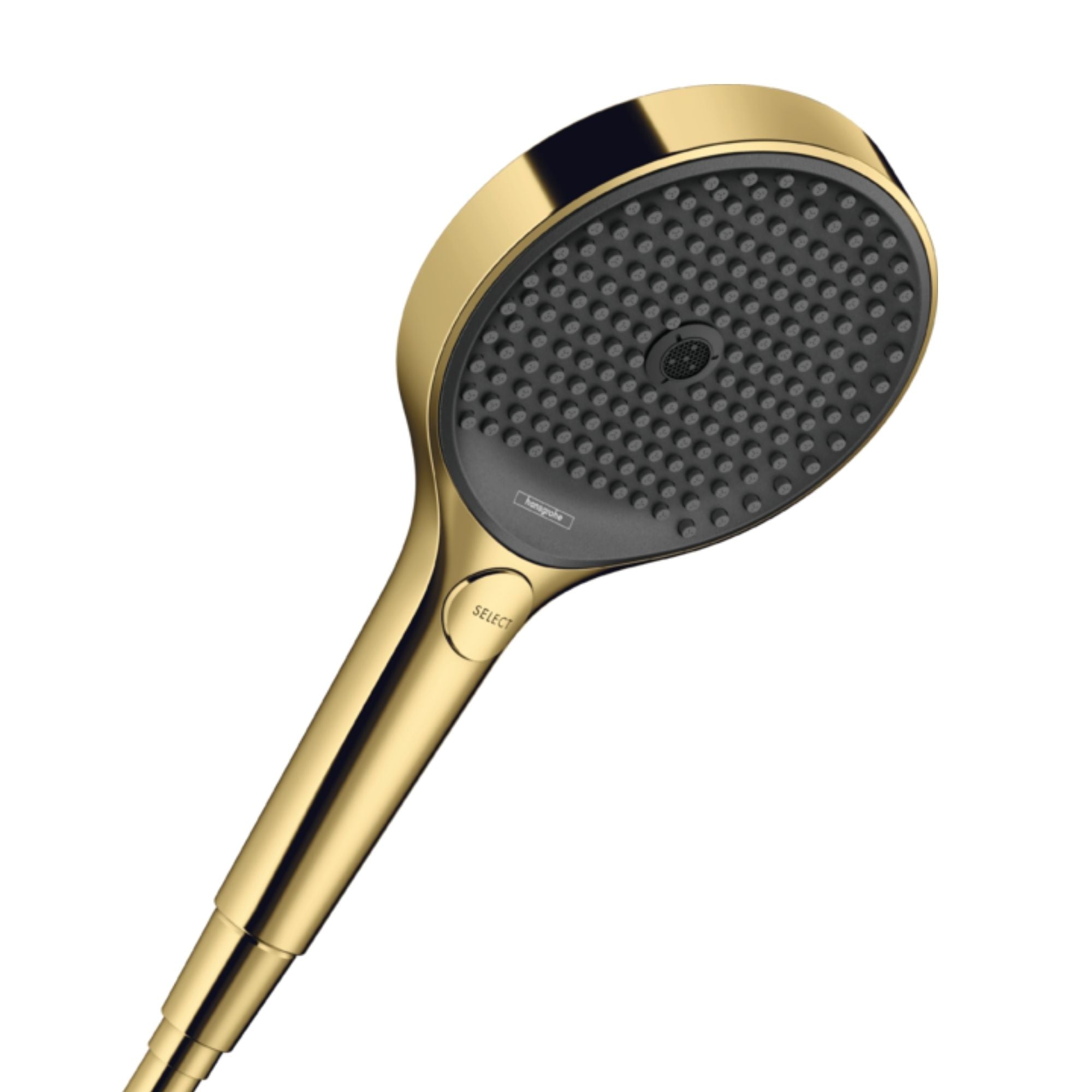 Hansgrohe Rainfinity 130 3jet Hand Shower Set Polished Gold Optic
