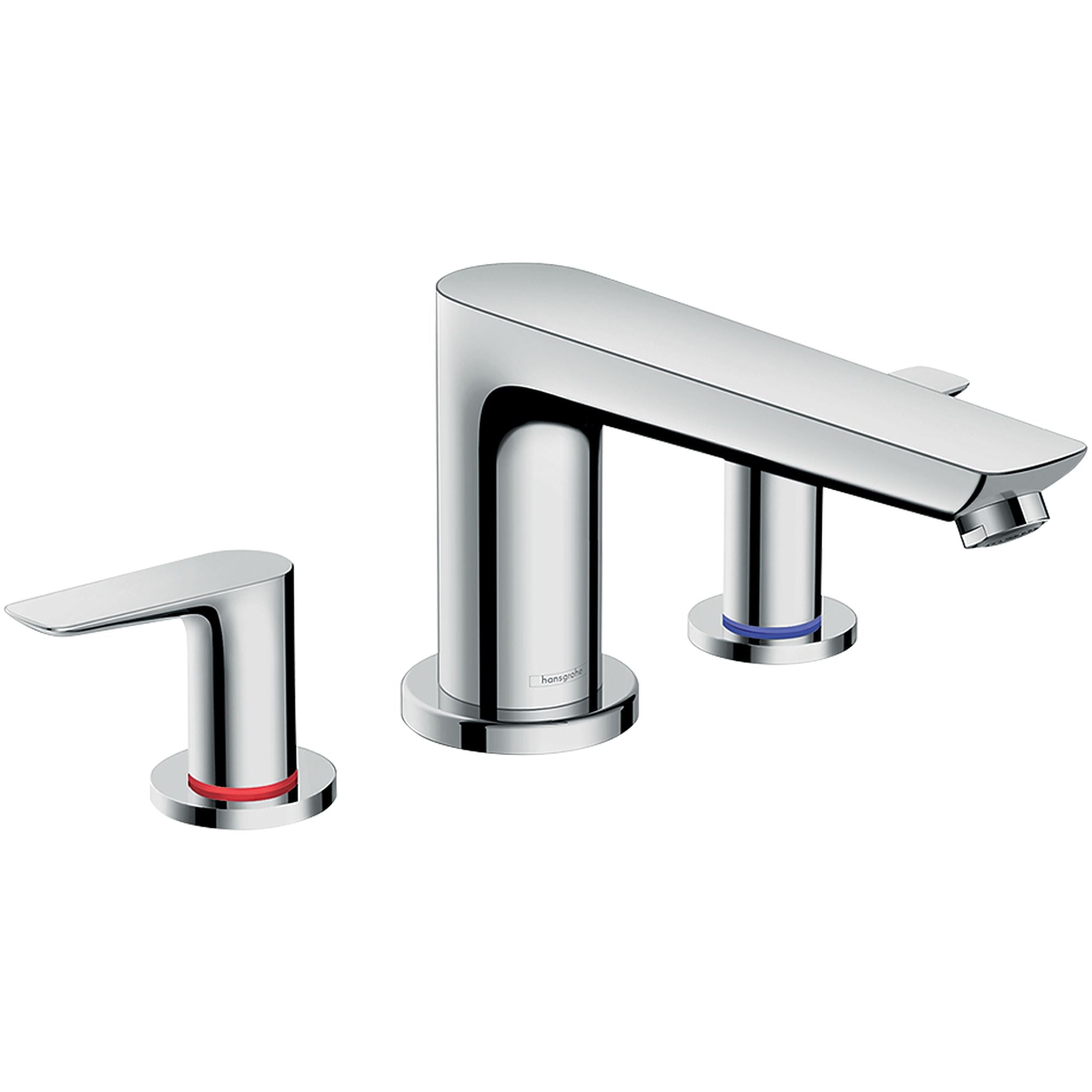 Hansgrohe Talis E 3 Hole Deck Mounted Bath Mixer - Chrome