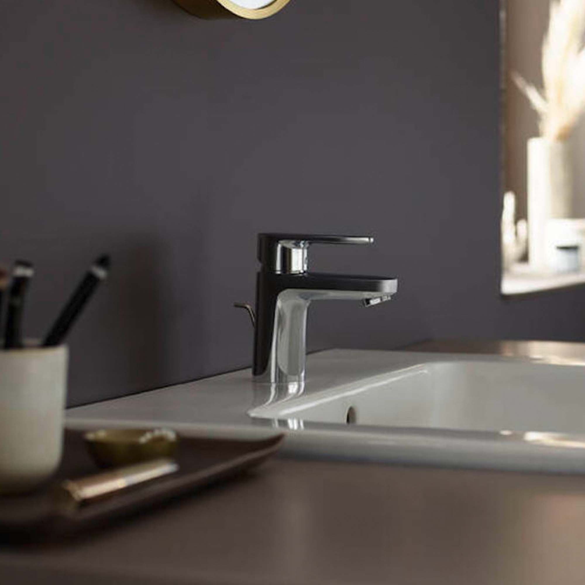 hansgrohe vernis blend 70 basin mixer with pop up waste chrome