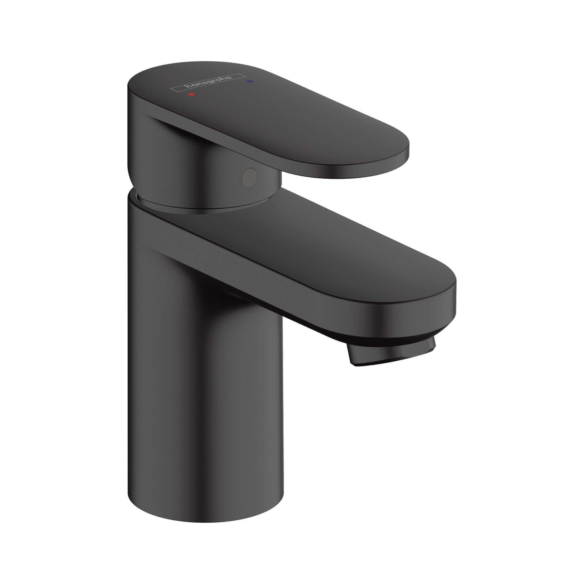 hansgrohe vernis blend 70 basin mixer with pop up waste matt black