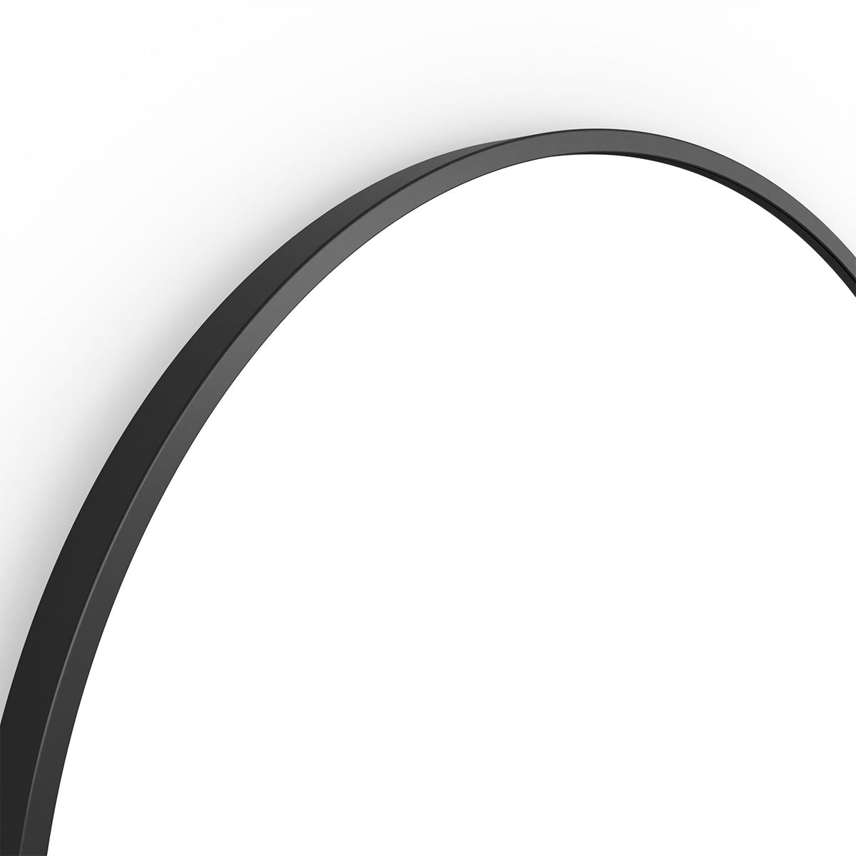 harbour capsule mirror 50x80cm Matt Black