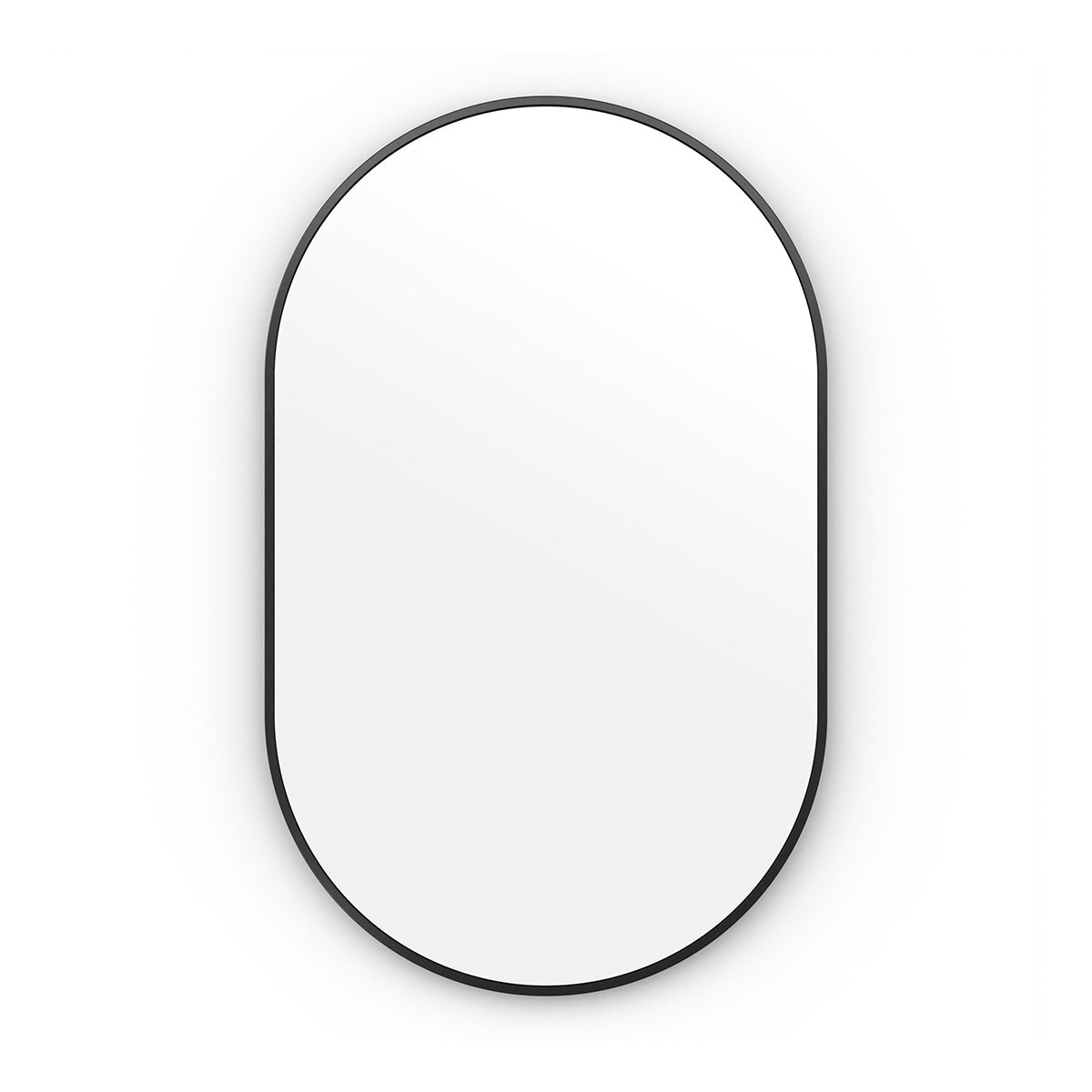 harbour capsule mirror 50x80cm Matt Black