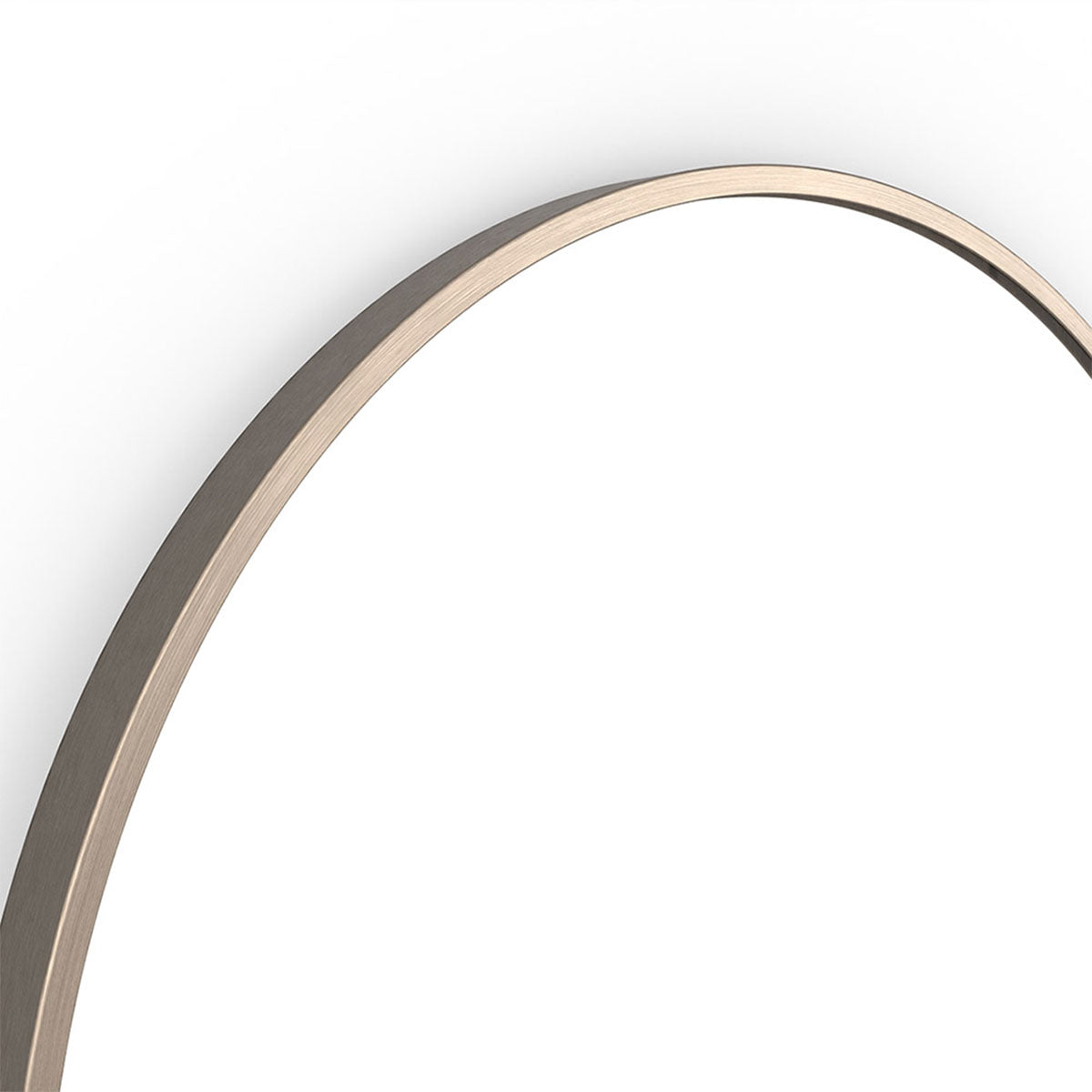 harbour capsule mirror 50x80cm brushed bronze