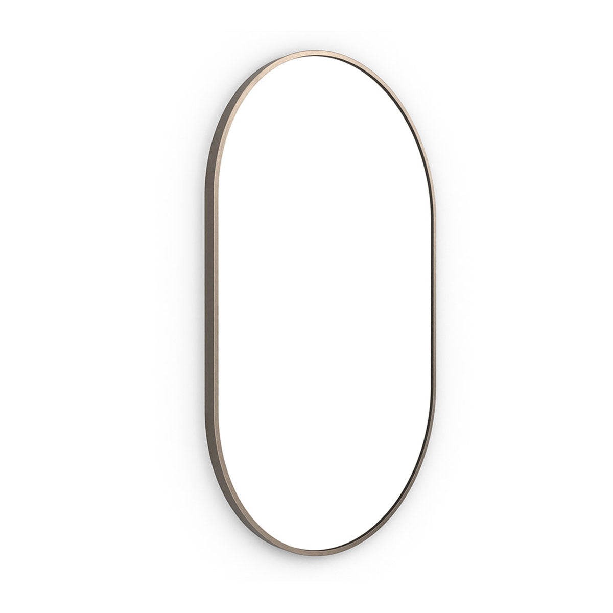 harbour capsule mirror 50x80cm brushed bronze