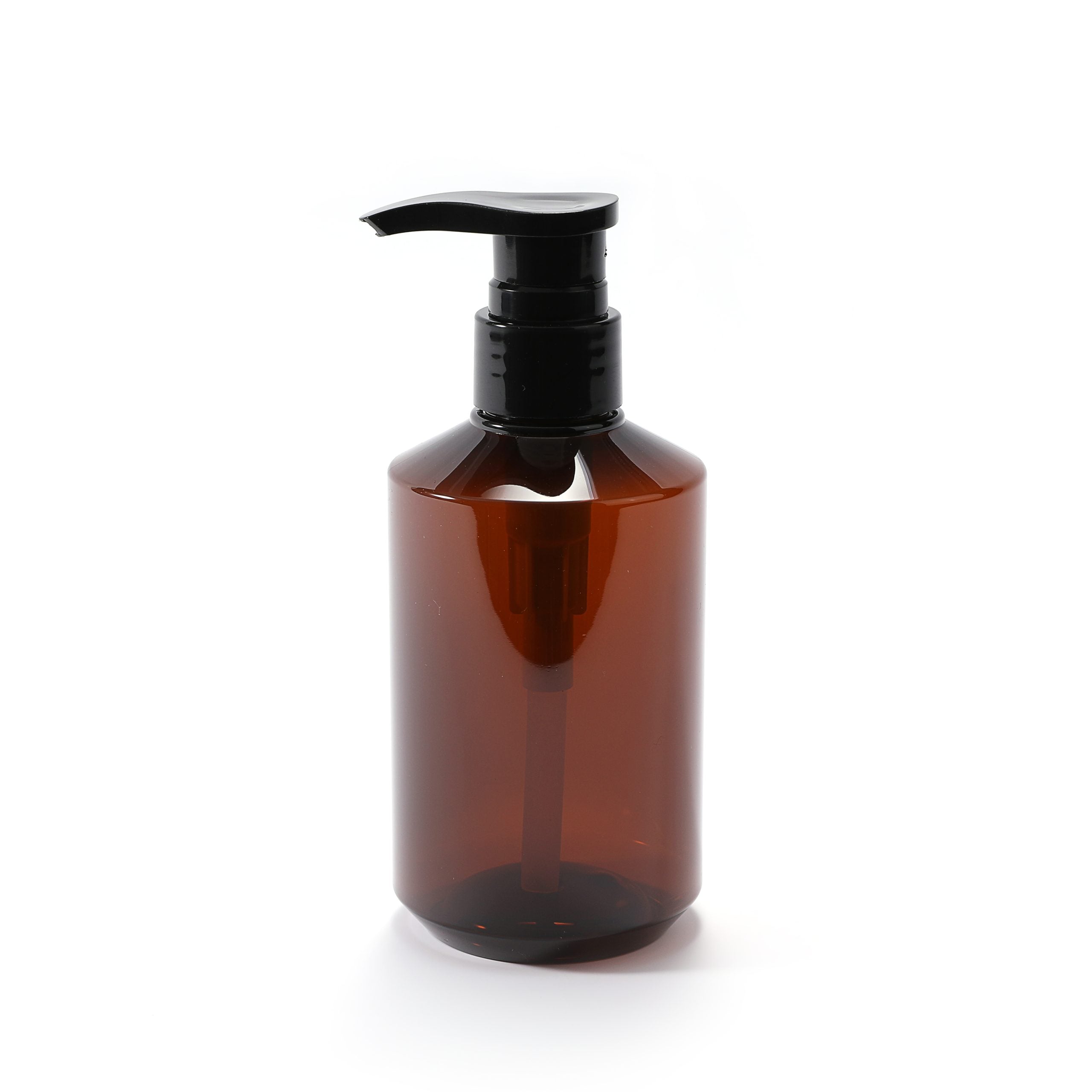 harbour soap dispenser bottle 300ml and pump brown black