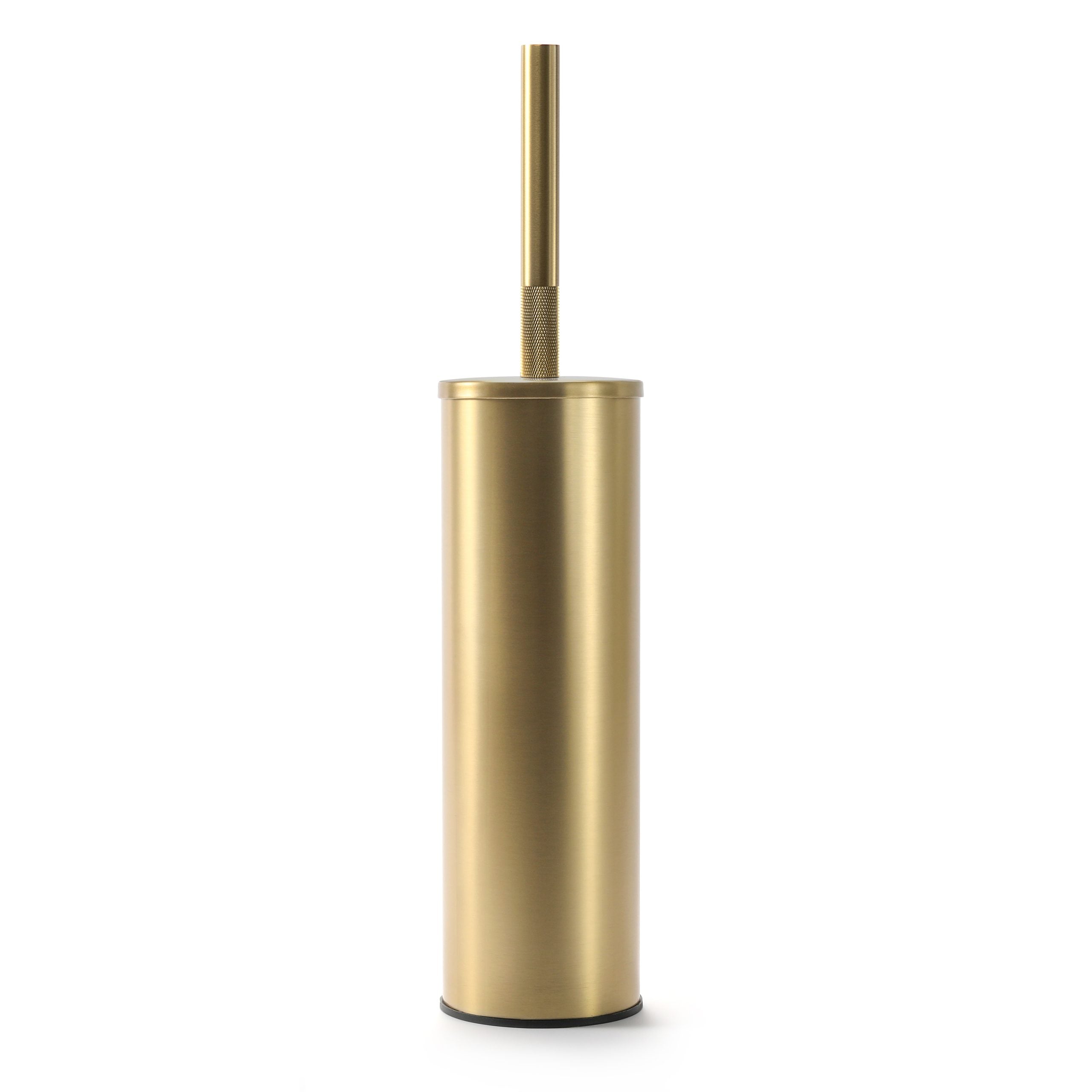 harbour toilet brush freestanding brushed brass