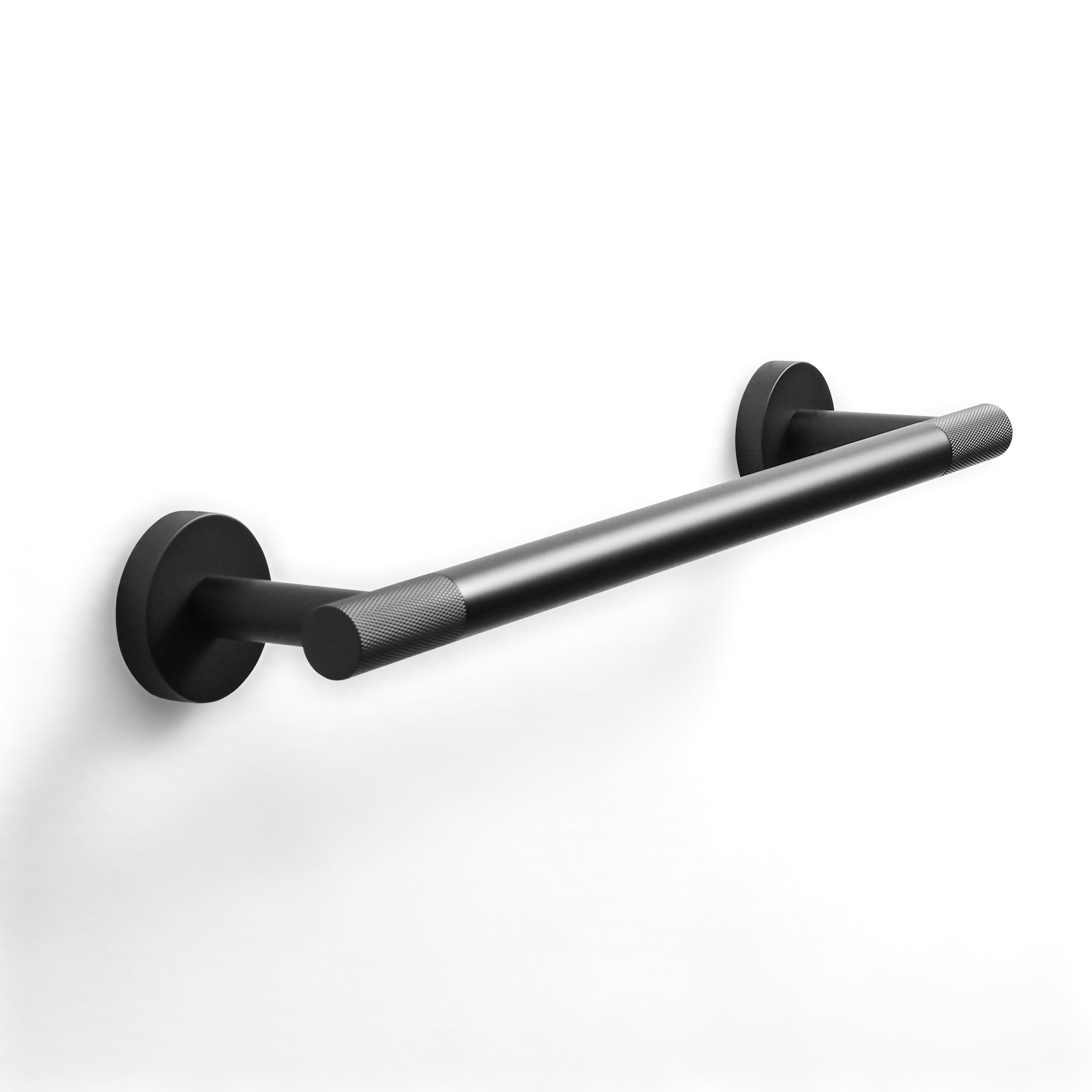 harbour towel rail 35cm matt black