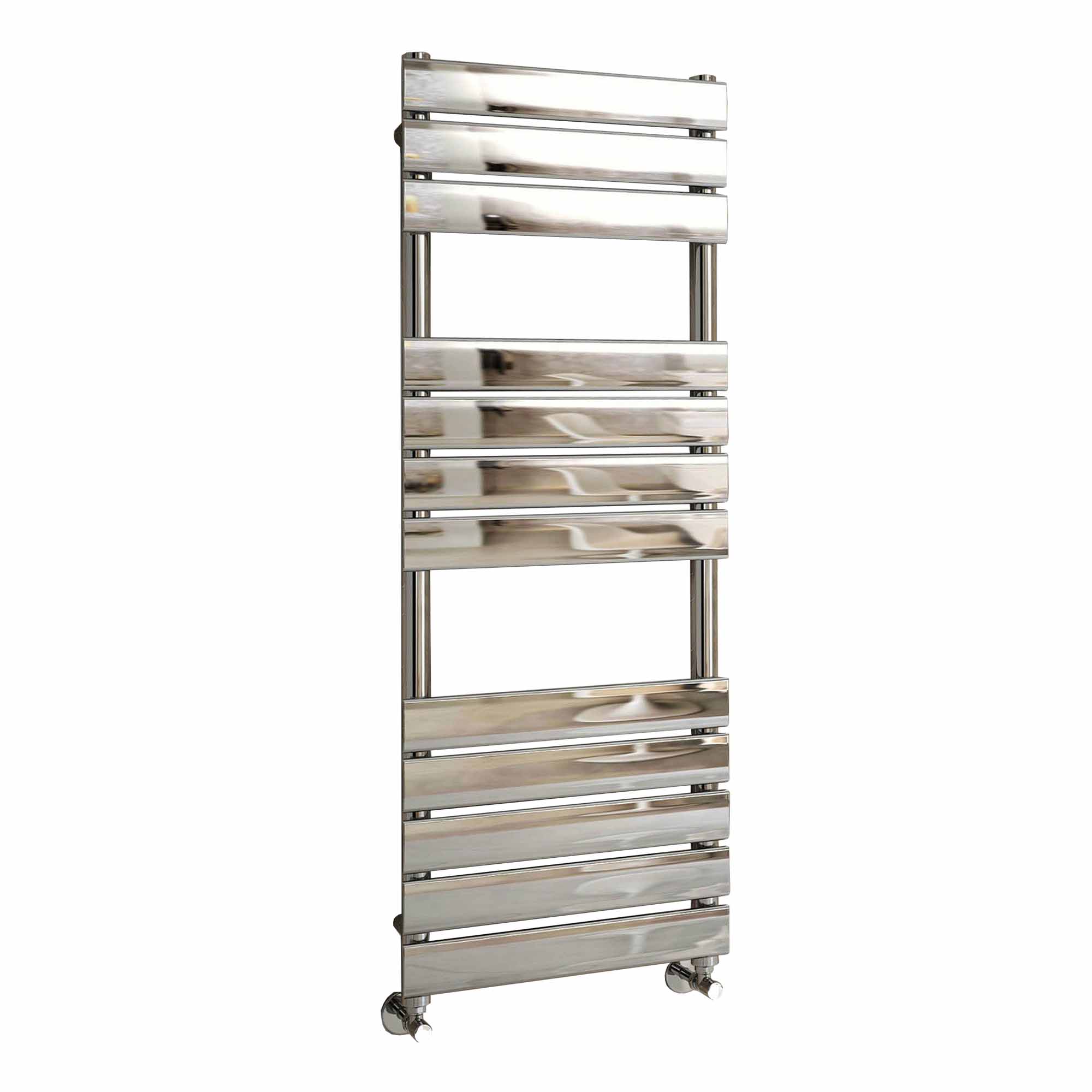 harper designer heated towel rail 1200x450mm chrome