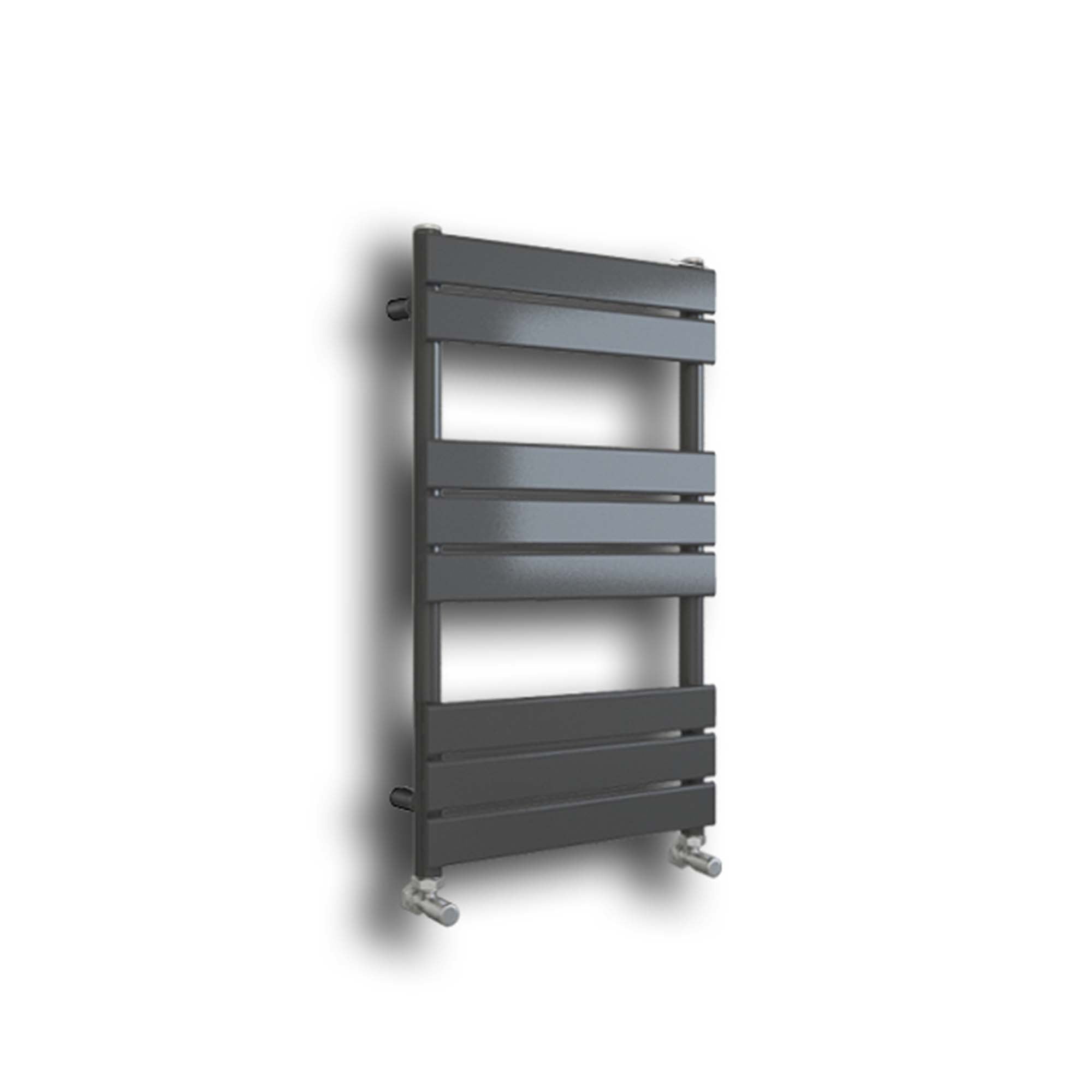 harper designer heated towel rail 800x450mm anthracite