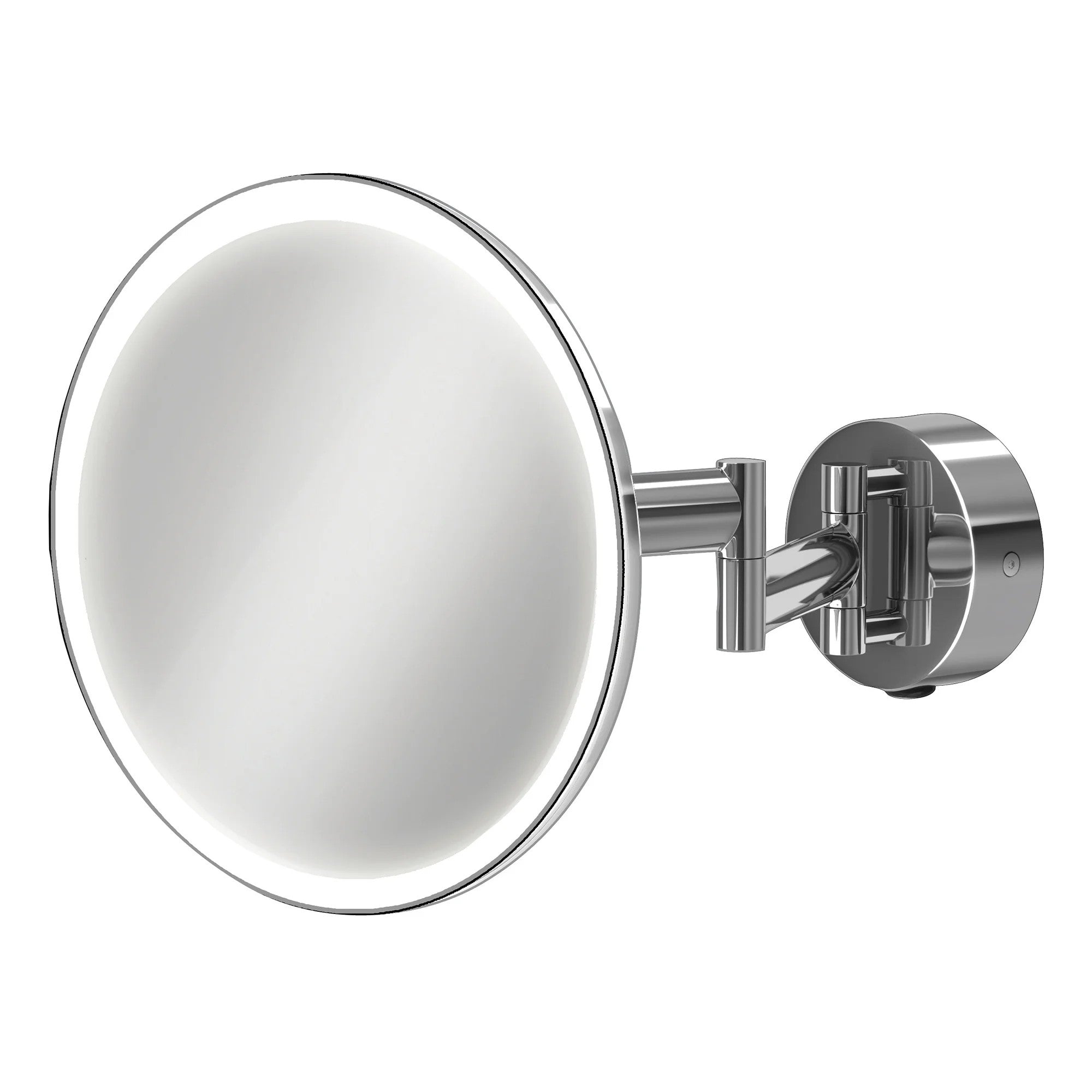 Hib Eclipse Round LED Magnifying Make-Up Mirror Deluxe Bathroom