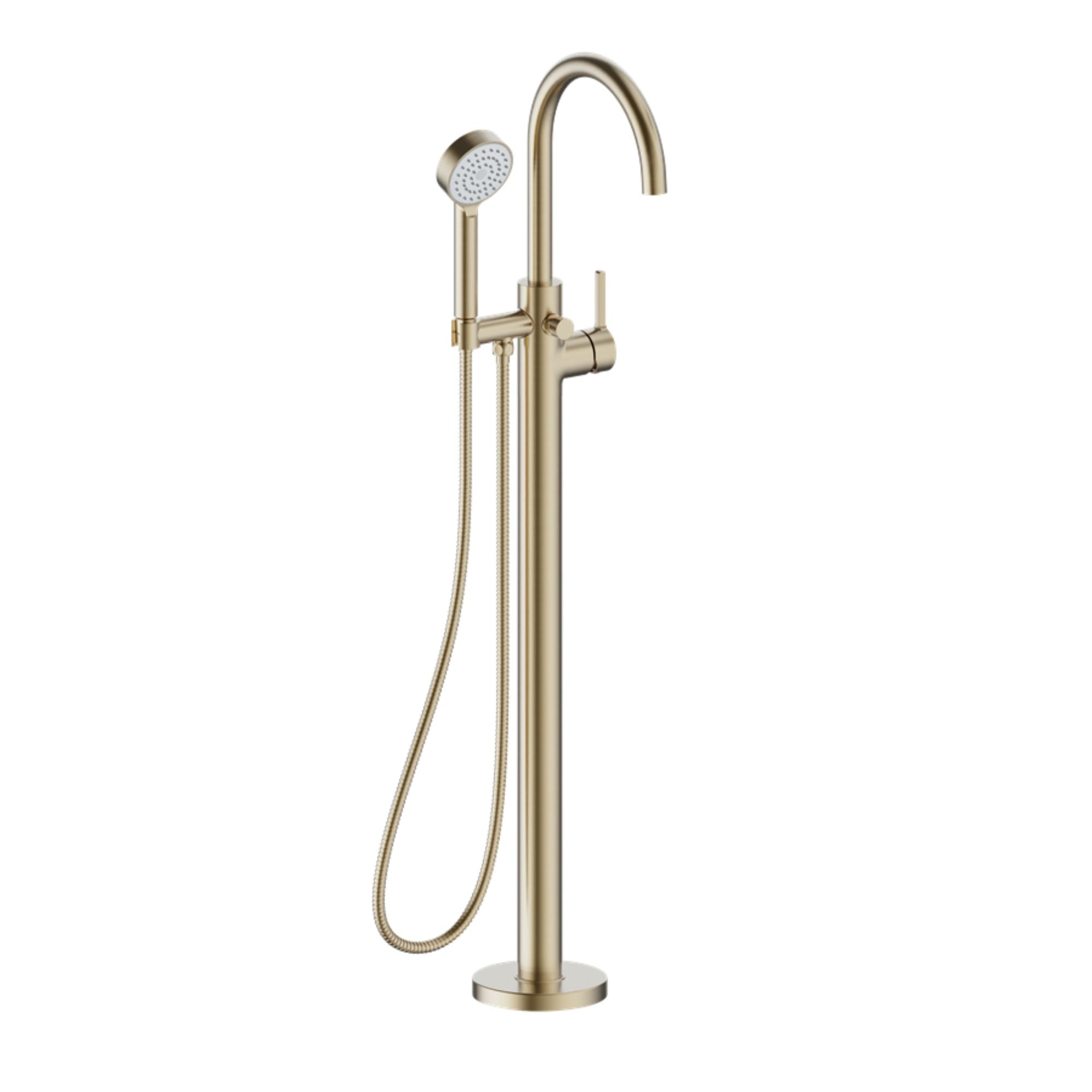 Hoxton 2.0 Floorstanding Bath Shower Mixer With Handset Kit