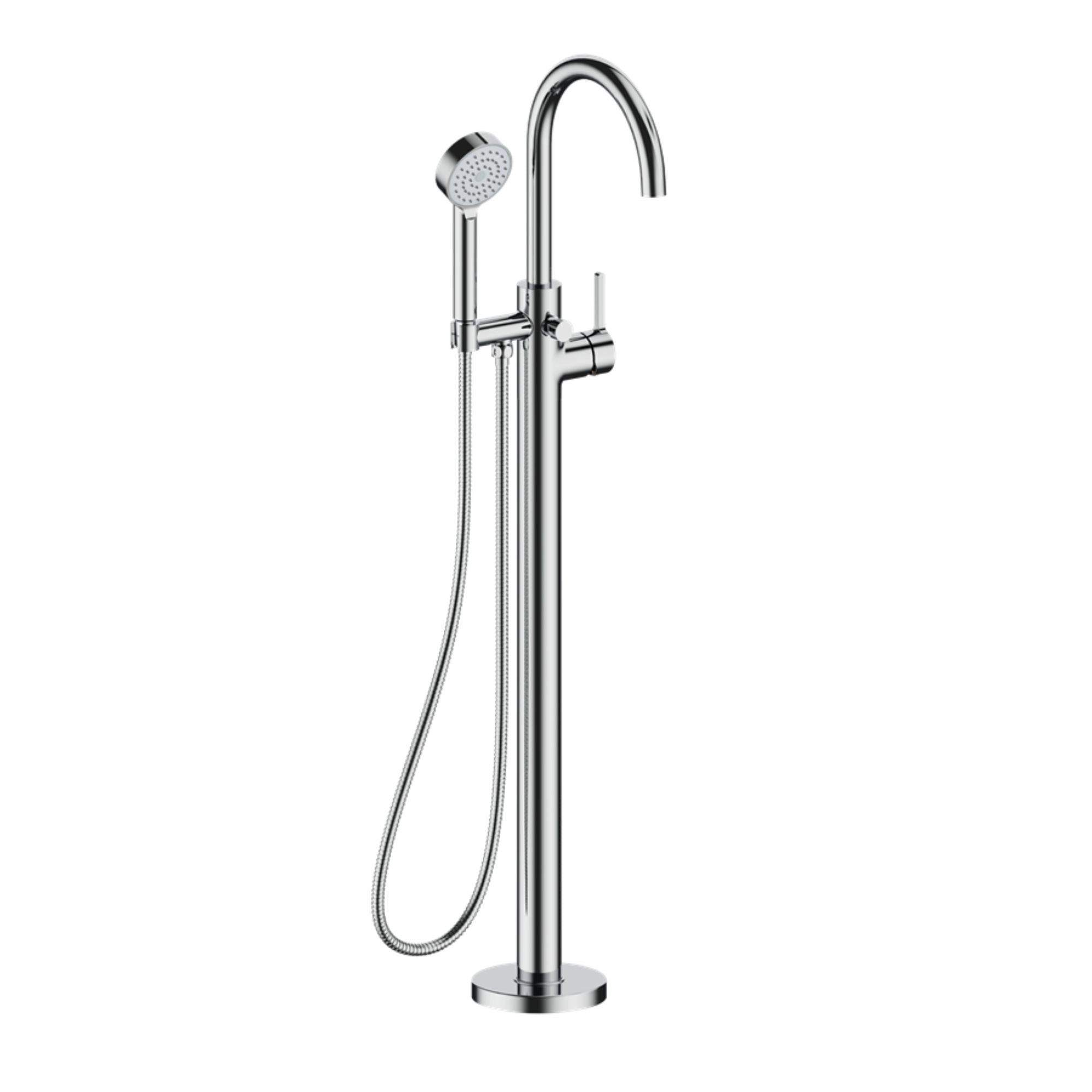 Hoxton 2.0 Floorstanding Bath Shower Mixer With Handset Kit
