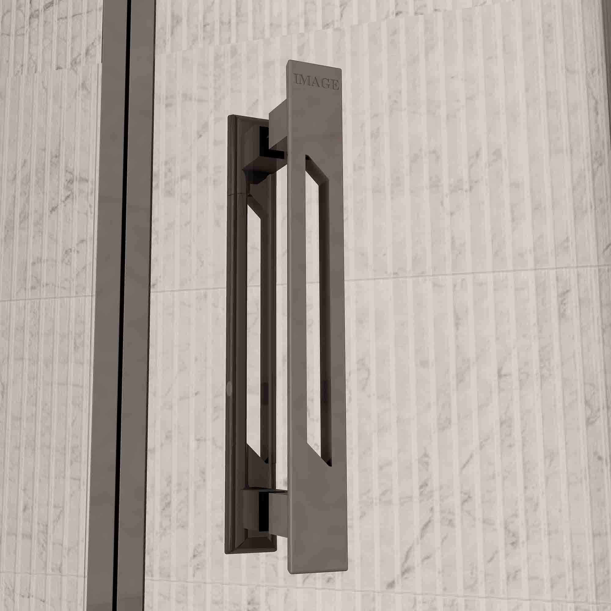 Image i9 Shower Door Handle - Gunmetal