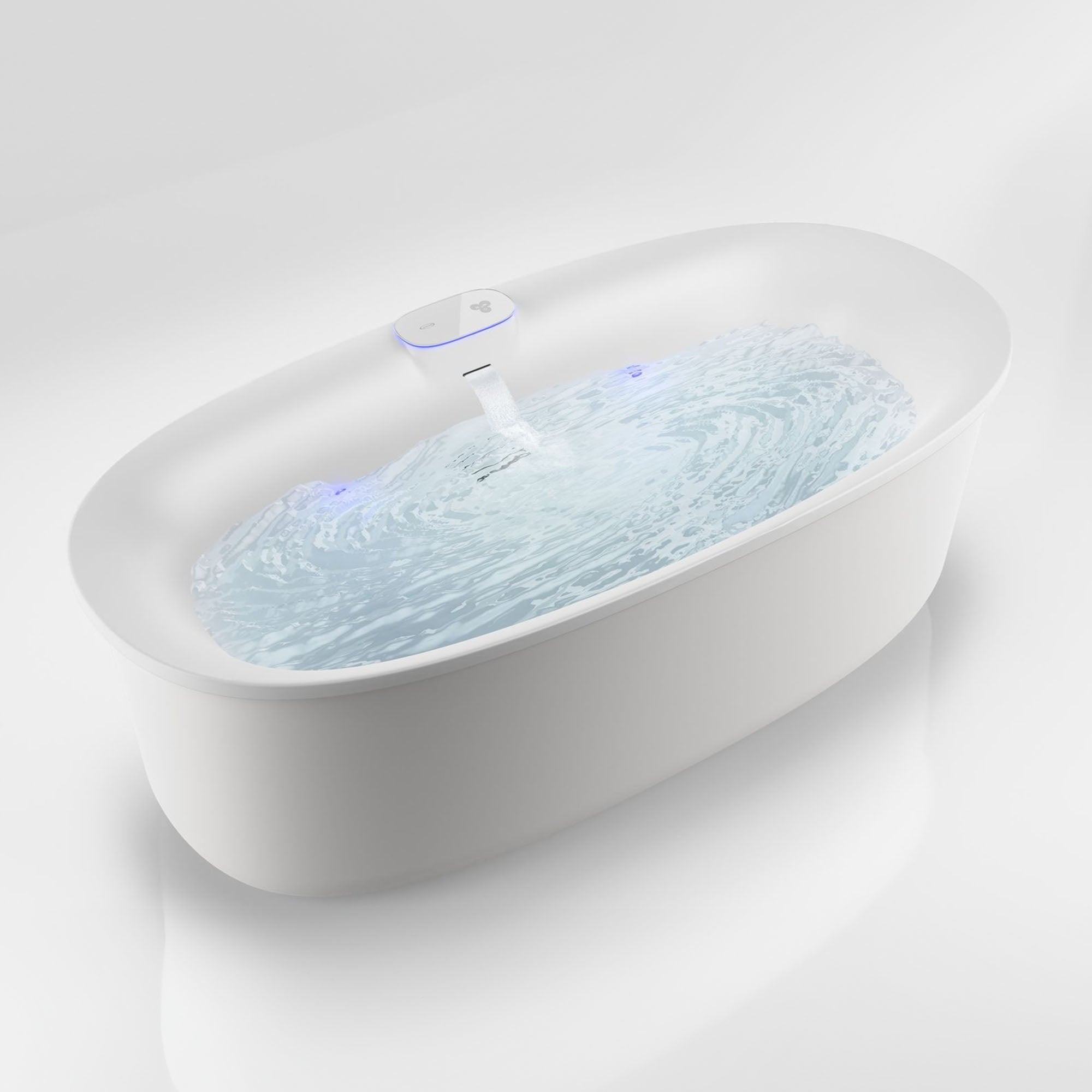 jacuzzi arga 1750 freestanding whirlpool bath gloss white