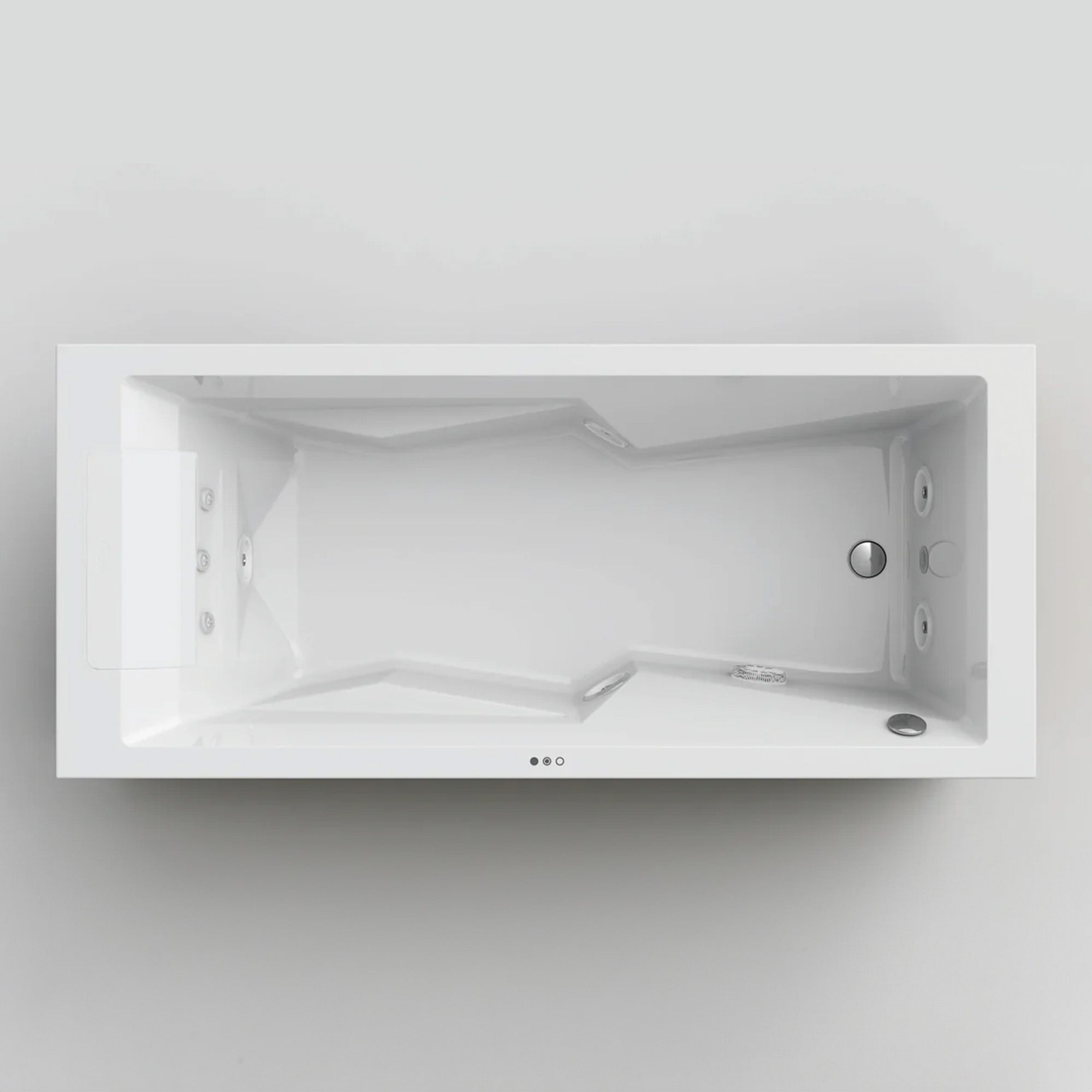 jacuzzi myway whirlpool bath 1700 top down