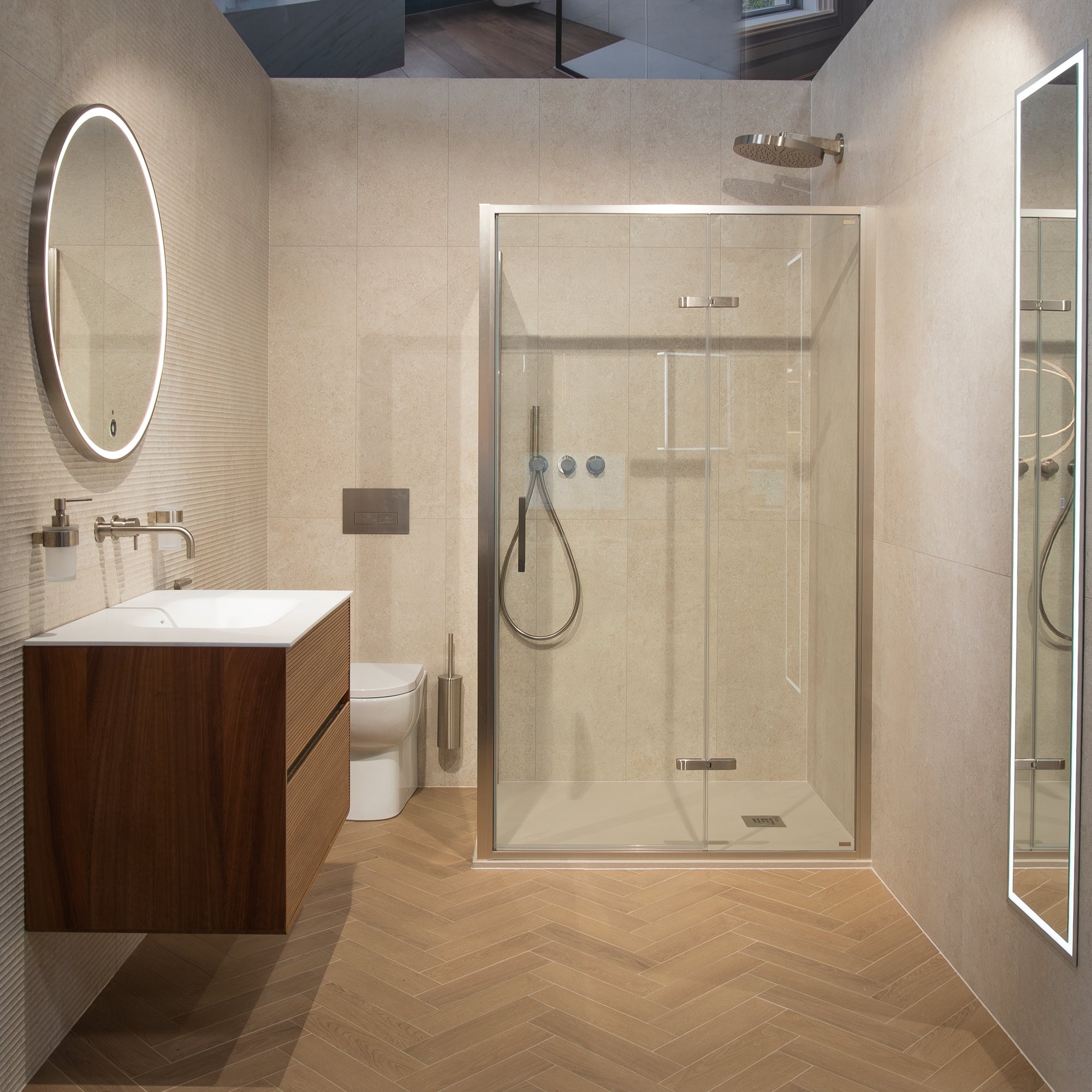 Kaizen Honey Wood Effect Porcelain Tile 8x36cm Antislip Matt
