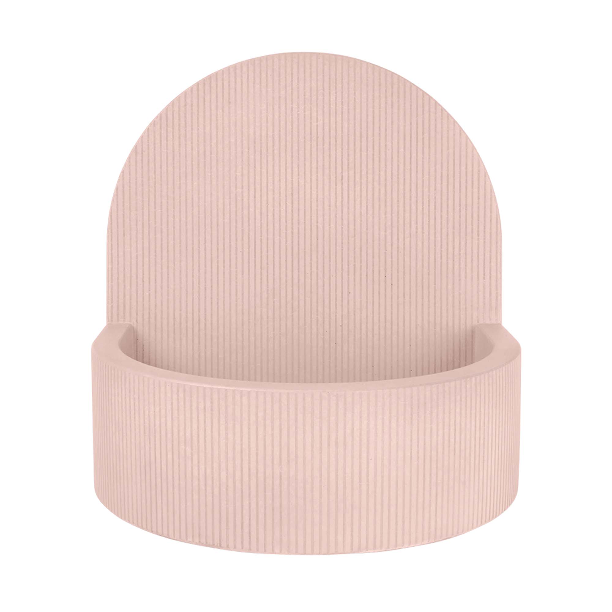 kast elma concrete basin with splashback blush