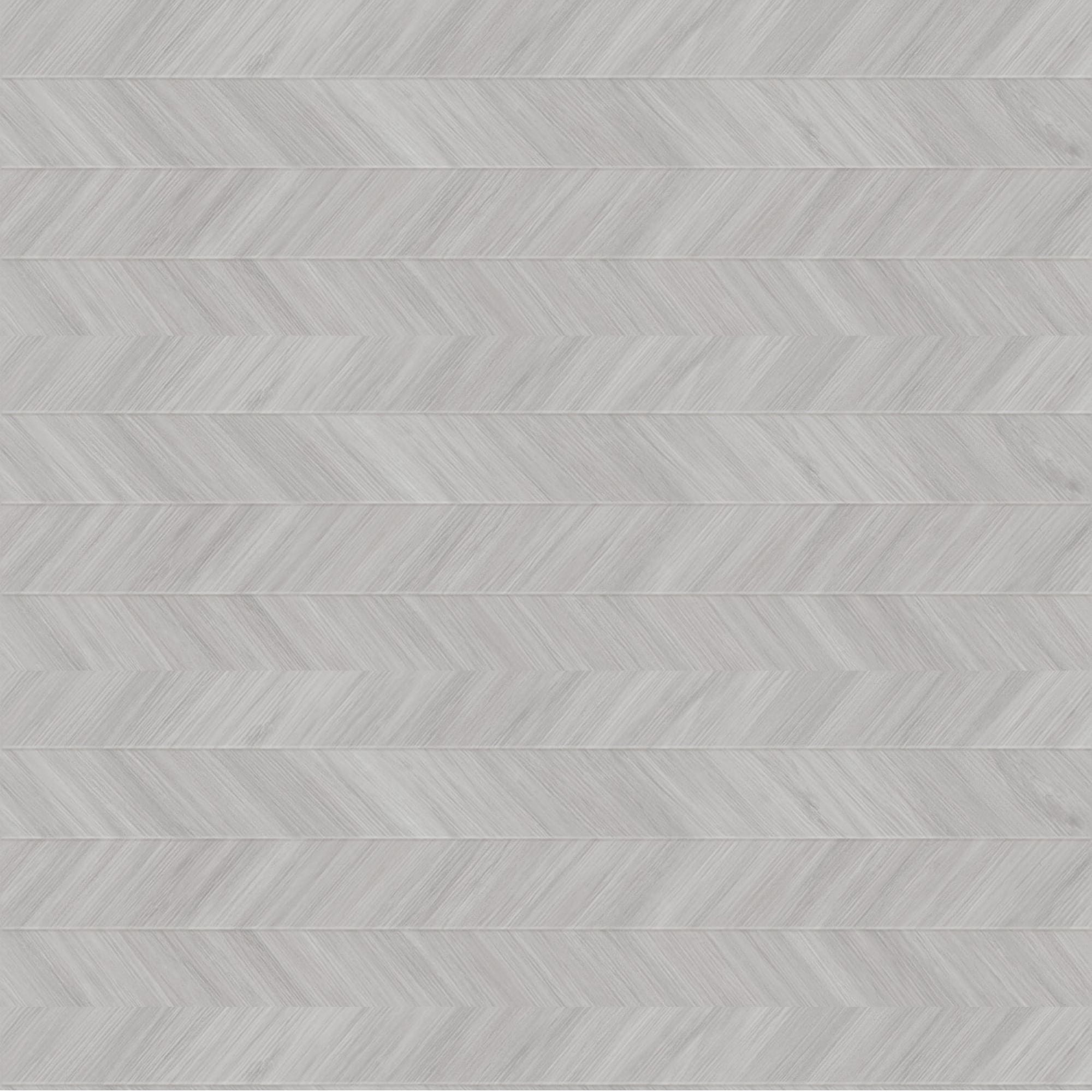 Lucca Bianco Chevron Wall Tile 30x90cm Matt