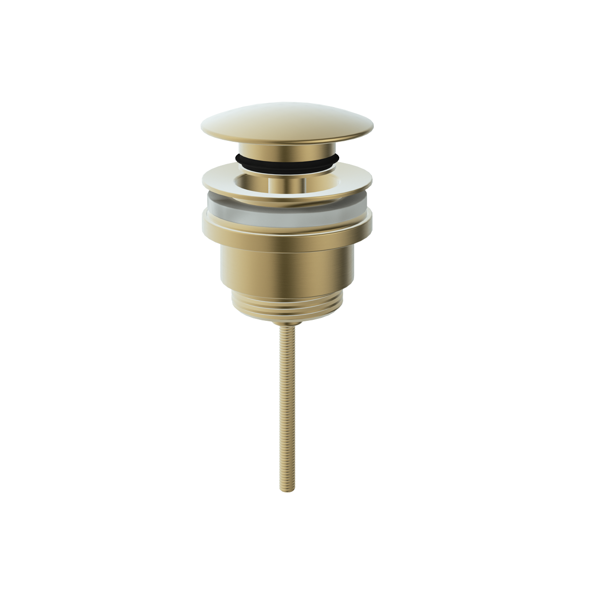 Lucca Universal Basin Click-Clack Waste Brushed Brass
