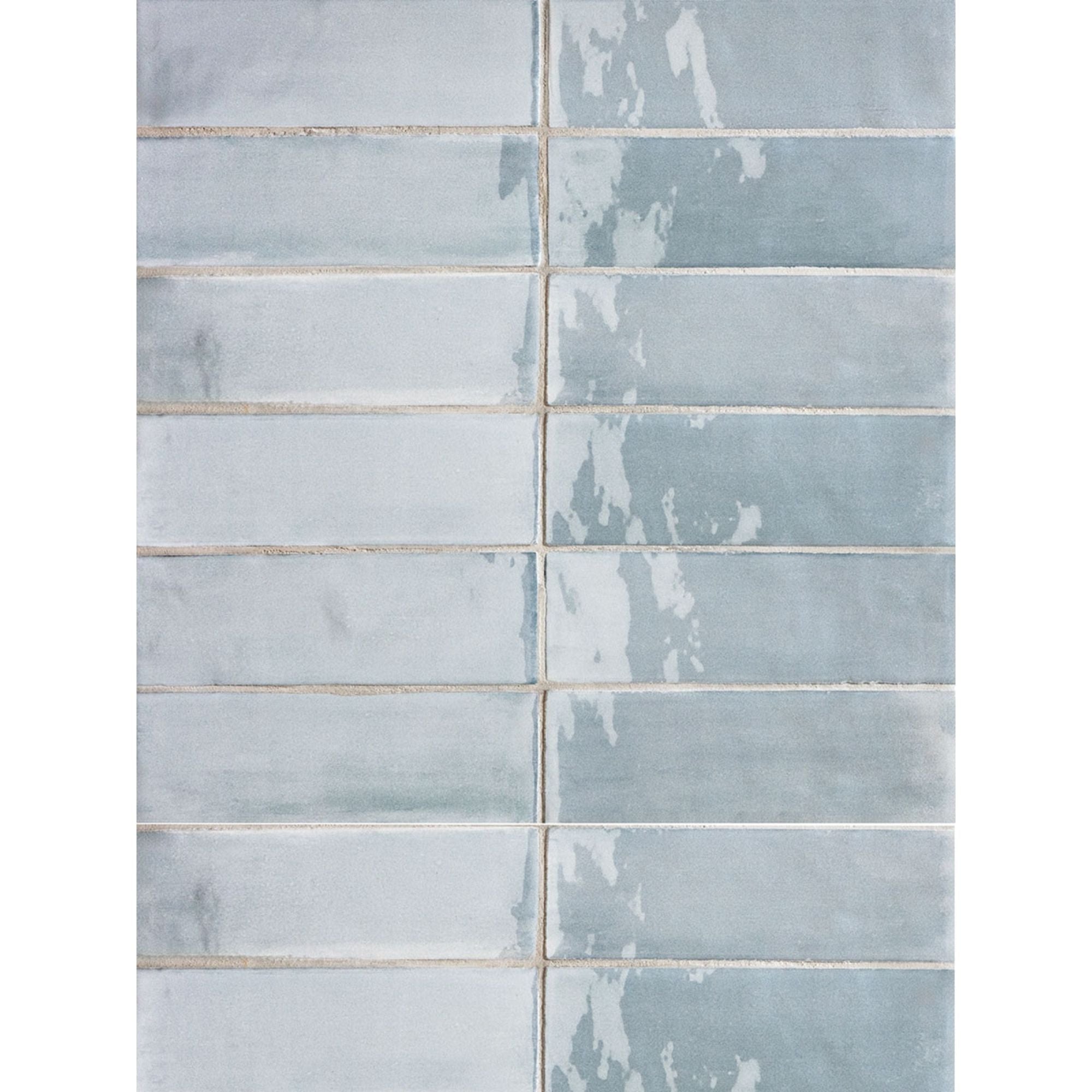 Lush Azure Wall Tile 5x16cm Gloss