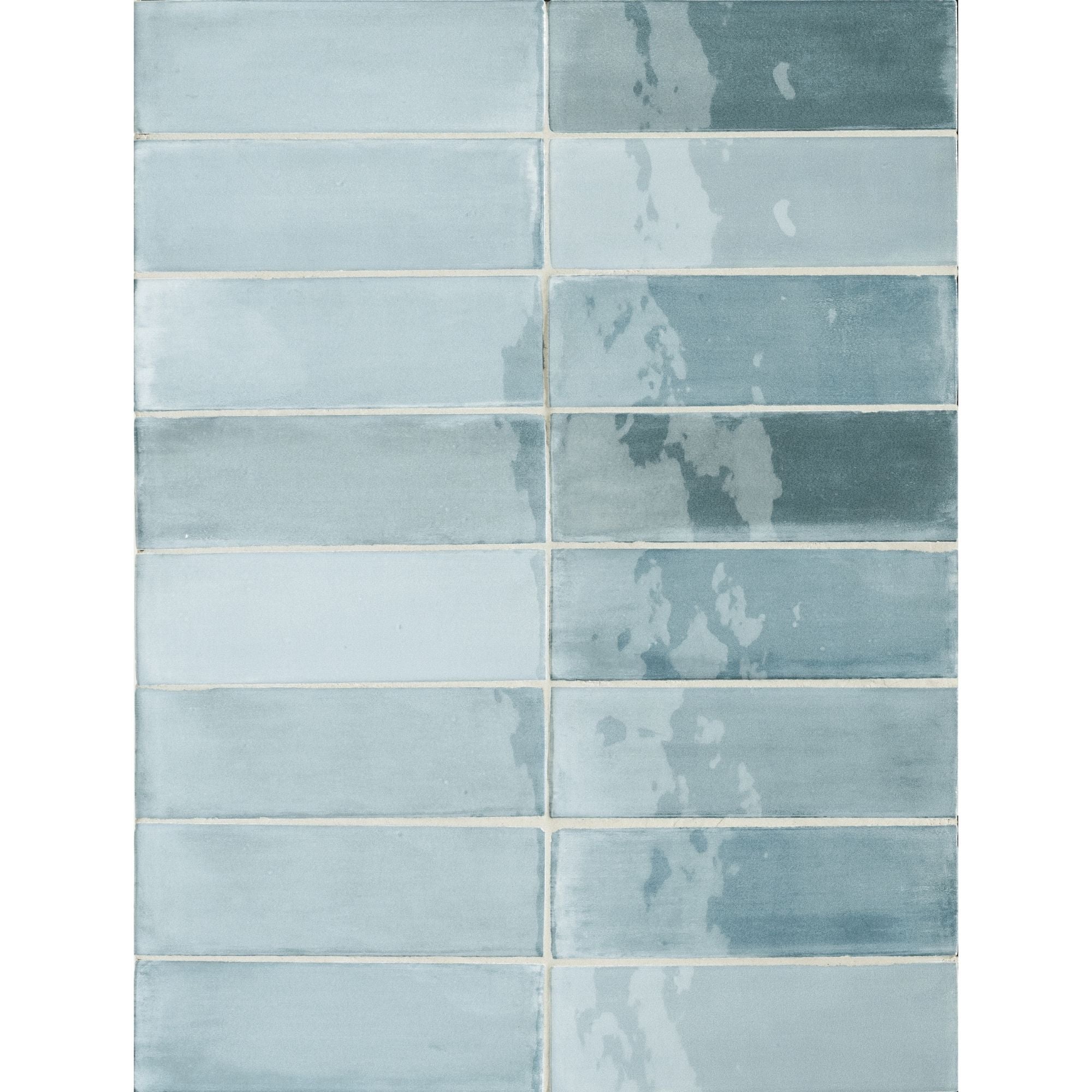 Lush Cerulean Wall Tile 5x16cm Gloss