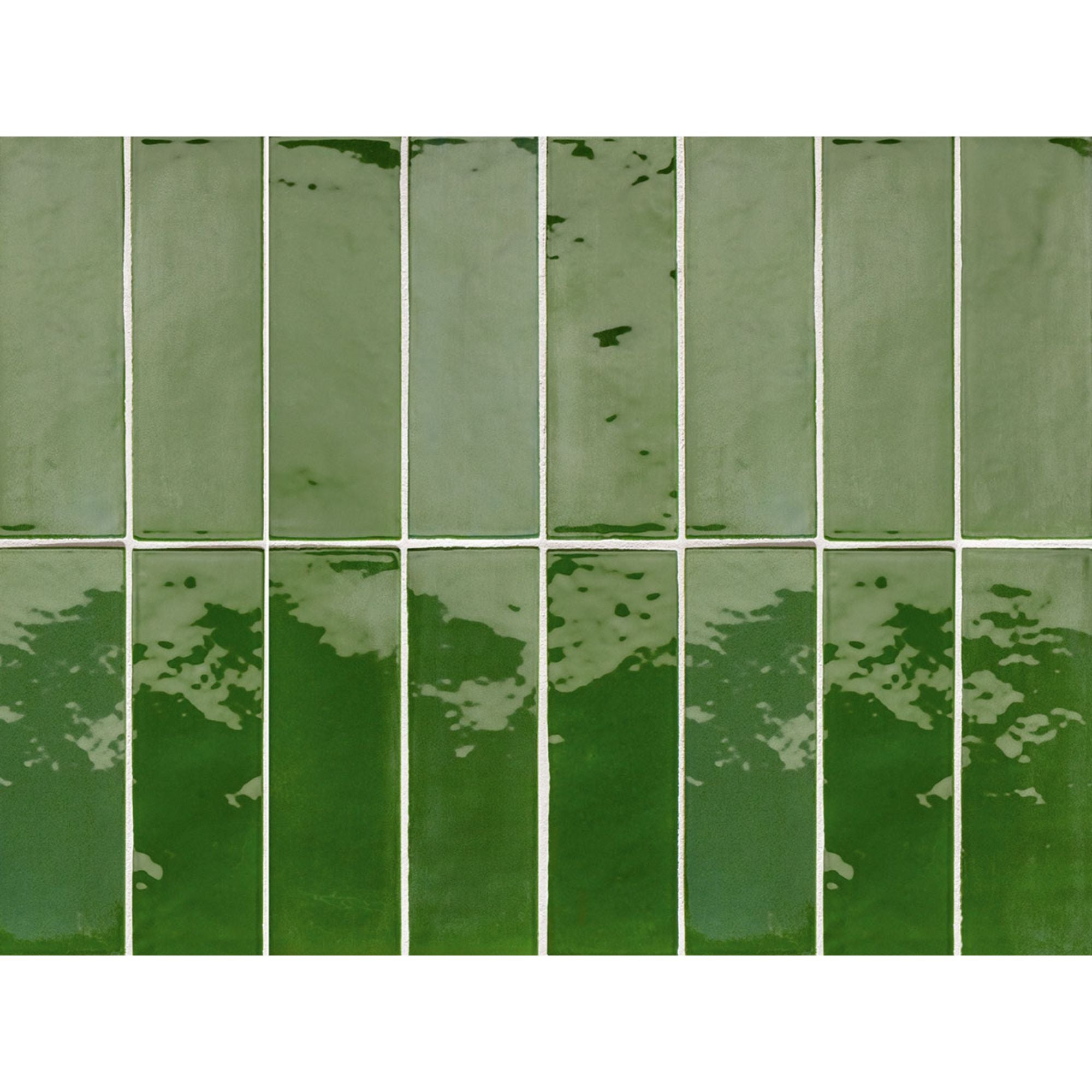 Lush Forest Wall Tile 5x16cm Gloss