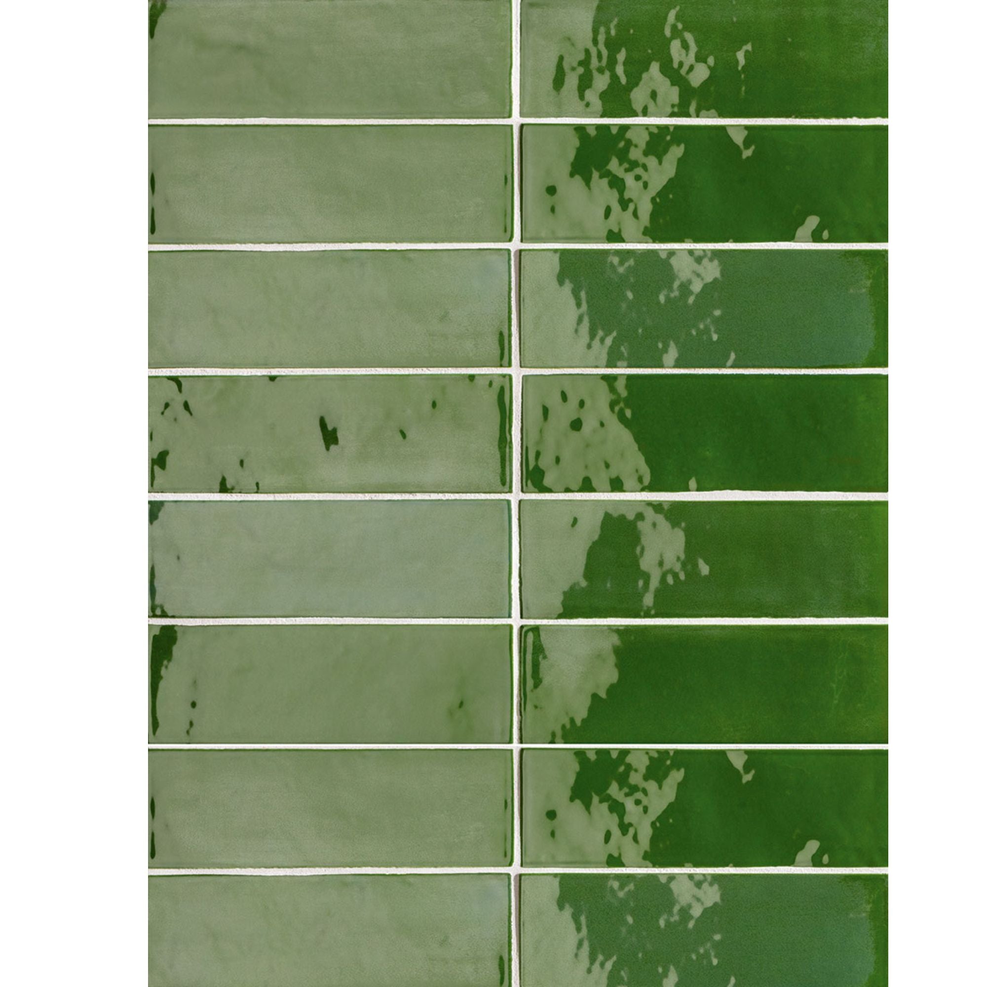 Lush Forest Wall Tile 5x16cm Gloss