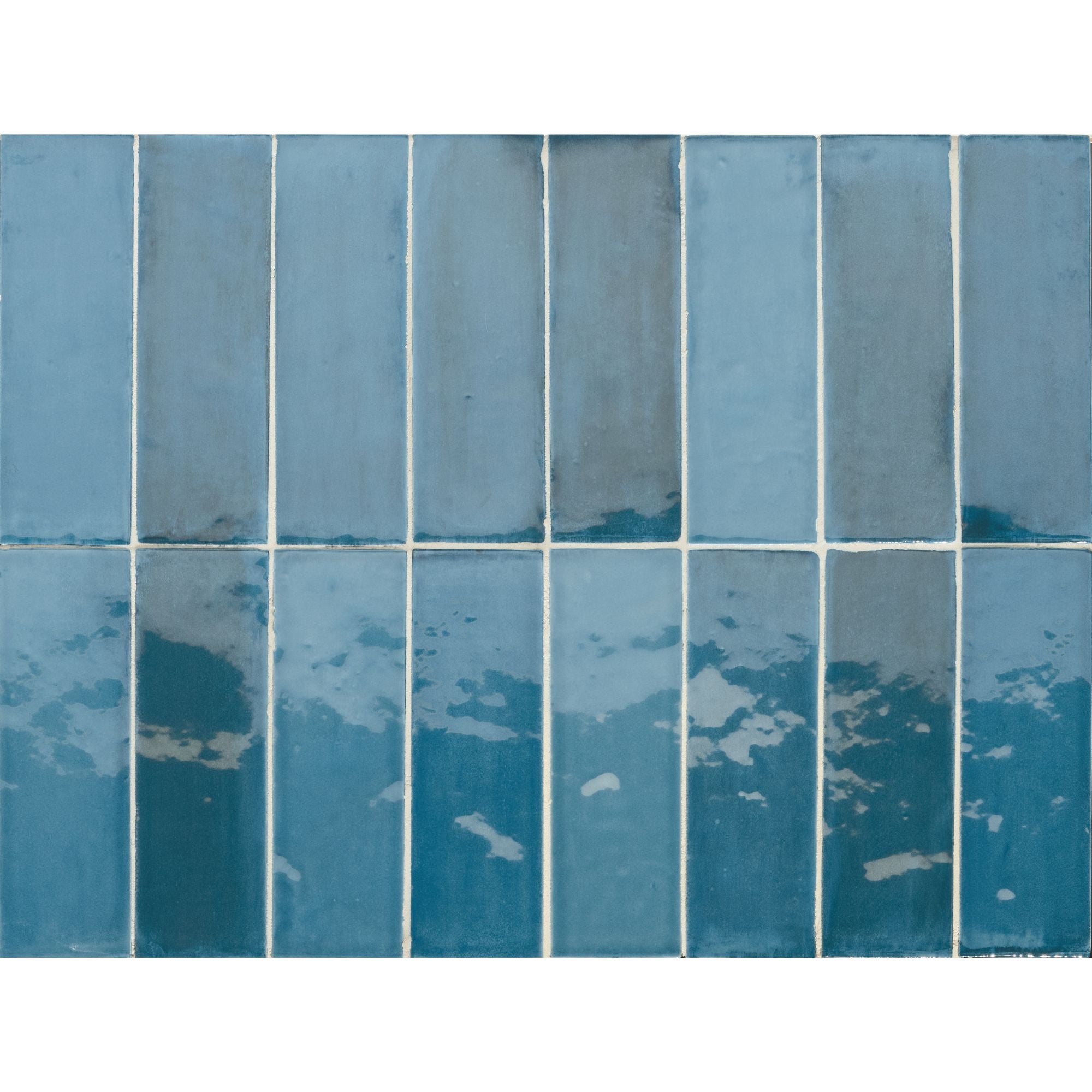 Lush Navy Wall Tile 5x16cm Gloss