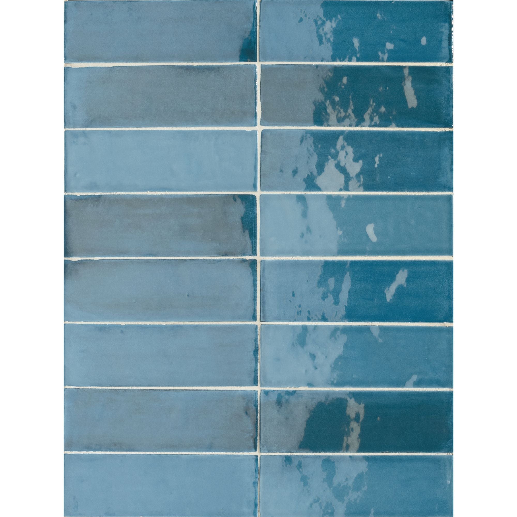 Lush Navy Wall Tile 5x16cm Gloss