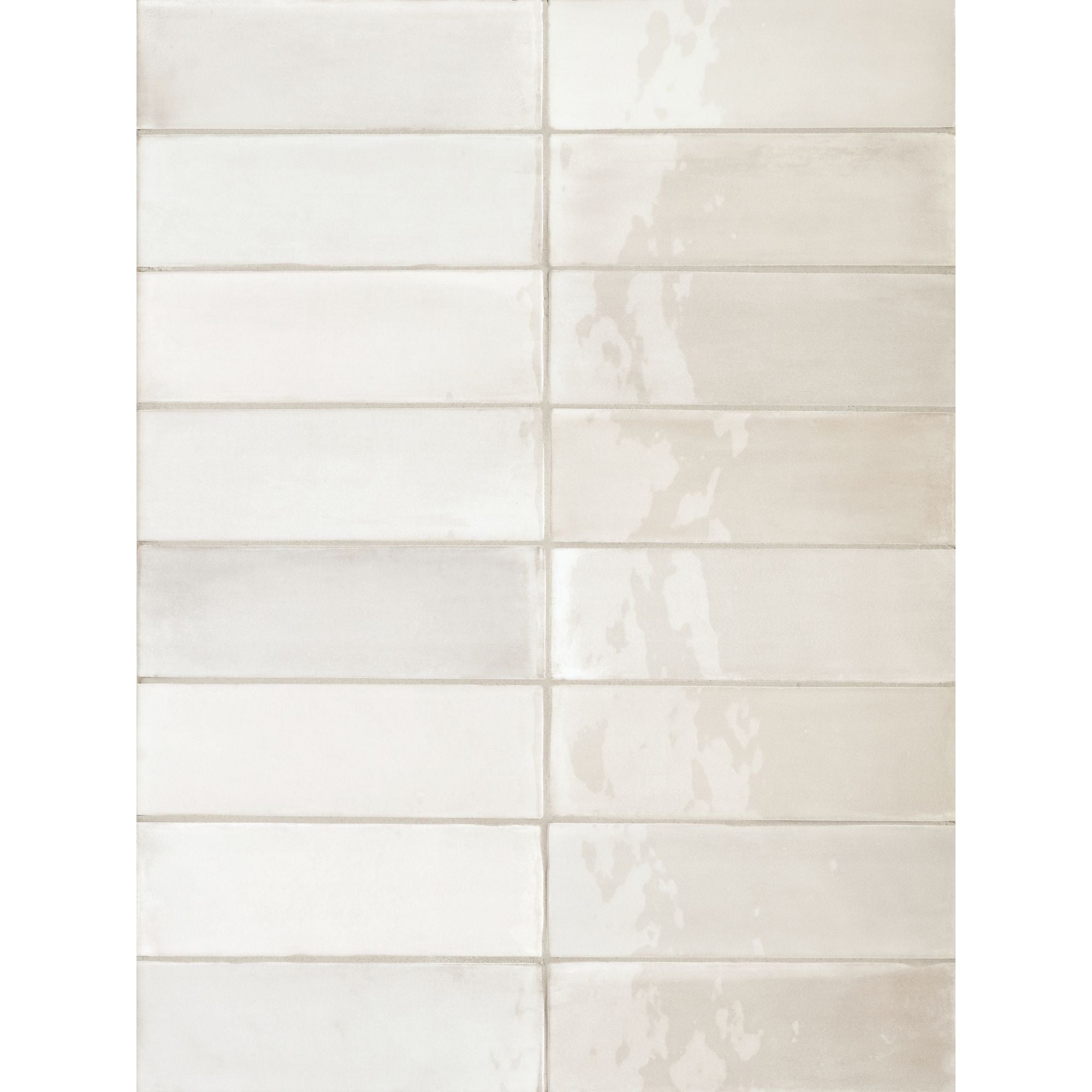 Lush Seashell Glow Wall Tile 5x16cm Gloss