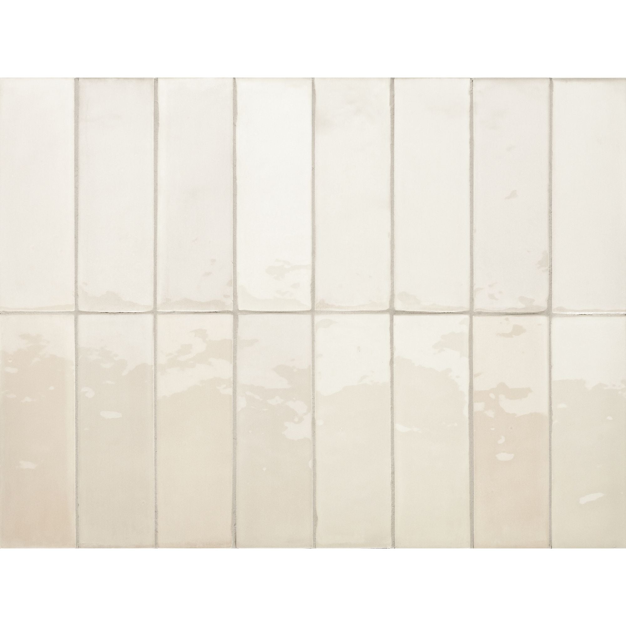 Lush Sepia Glow Wall Tile 5x16cm Gloss