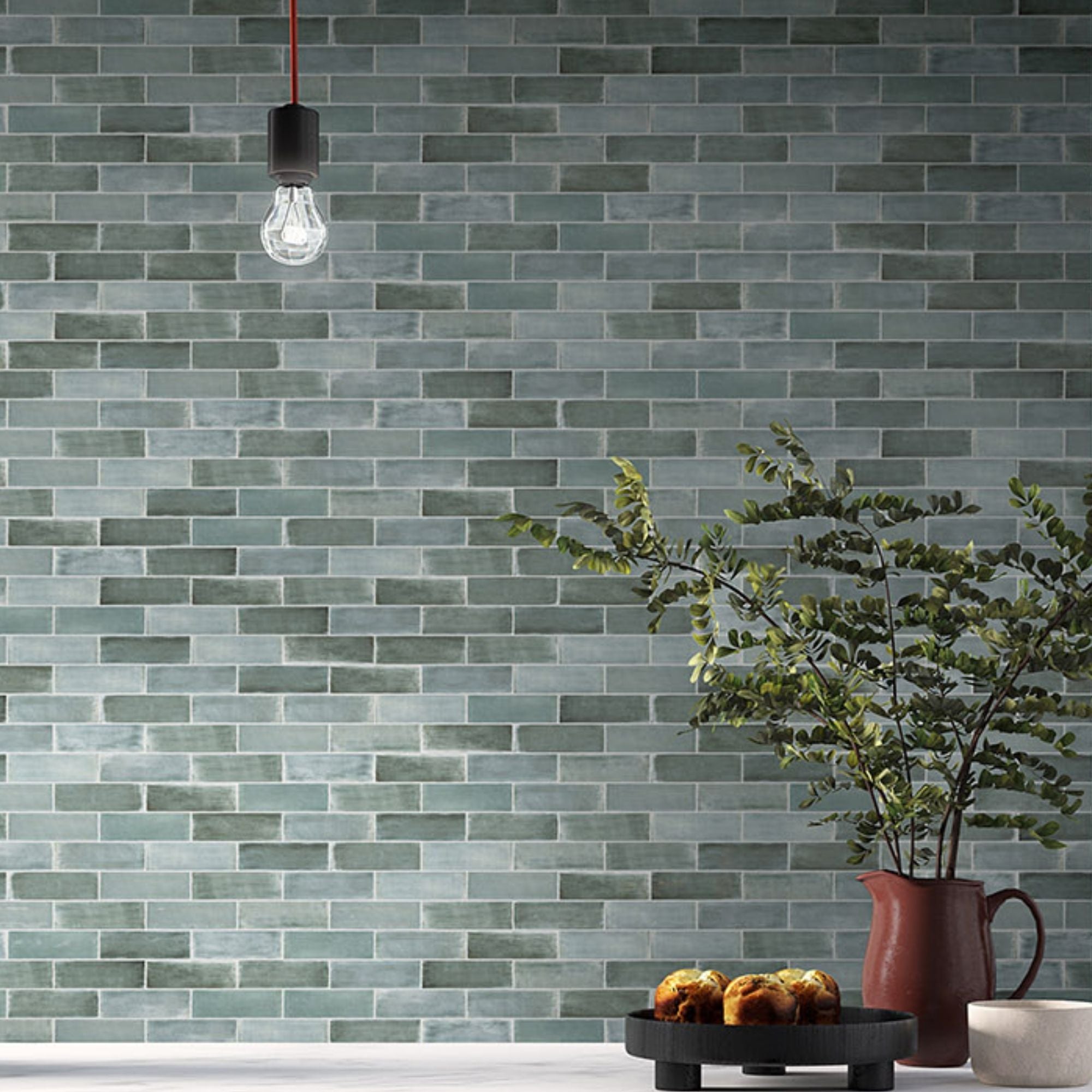 Lush Shark Wall Tile 5x16cm Gloss