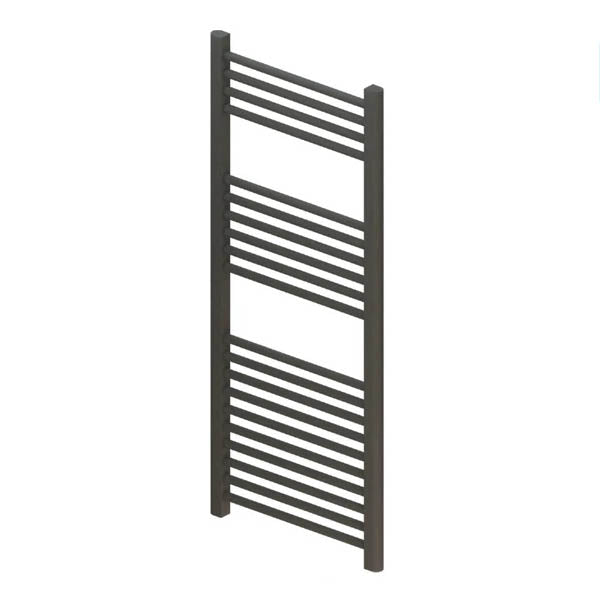 Madrid All Electric Heated Towel Rail - Matt Anthracite