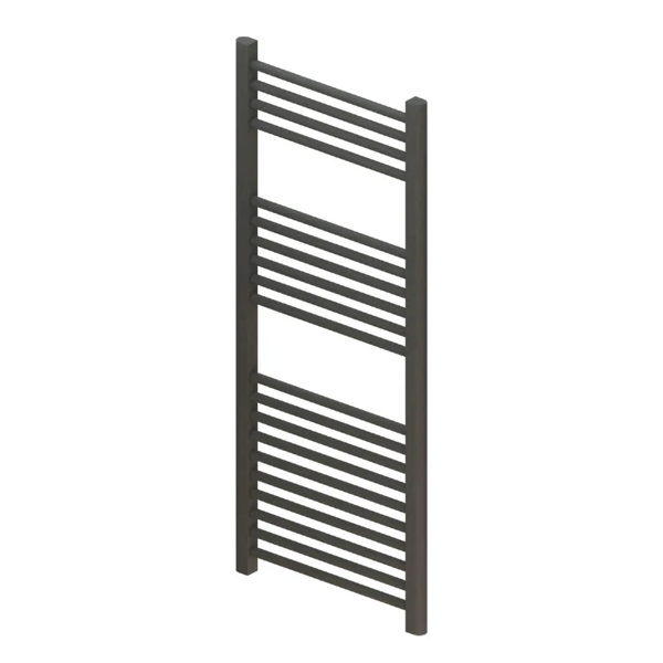 Madrid Heated Towel Rail Matt Anthracite