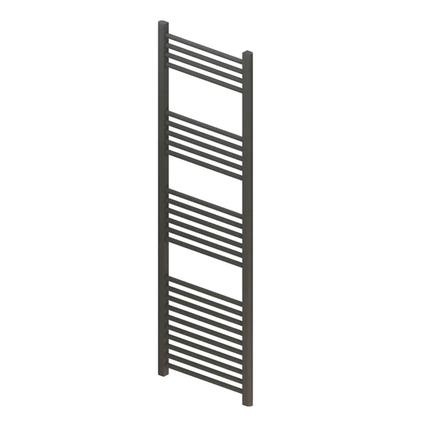 Madrid Heated Towel Rail Matt Anthracite