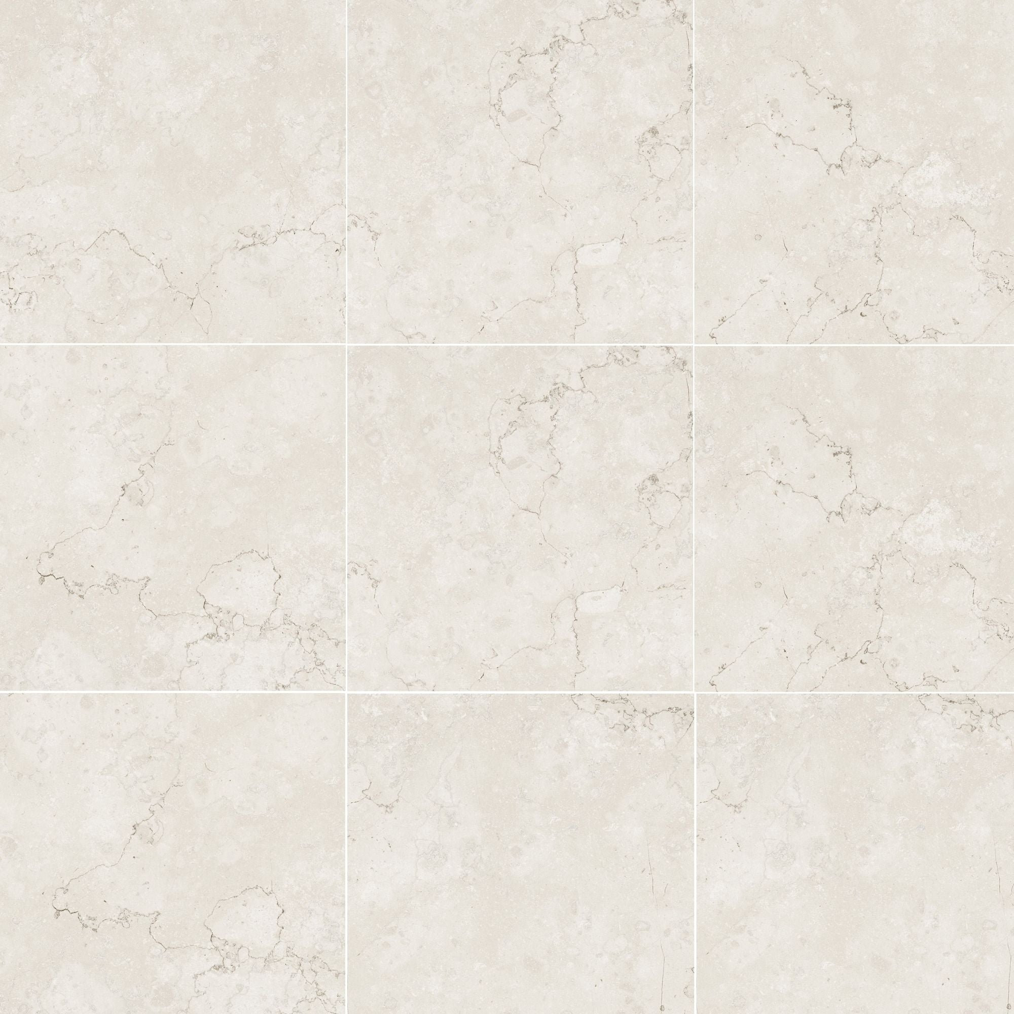Majestic Bianco Marfil Marble Effect Porcelain Tile 30x30cm Satin Matt
