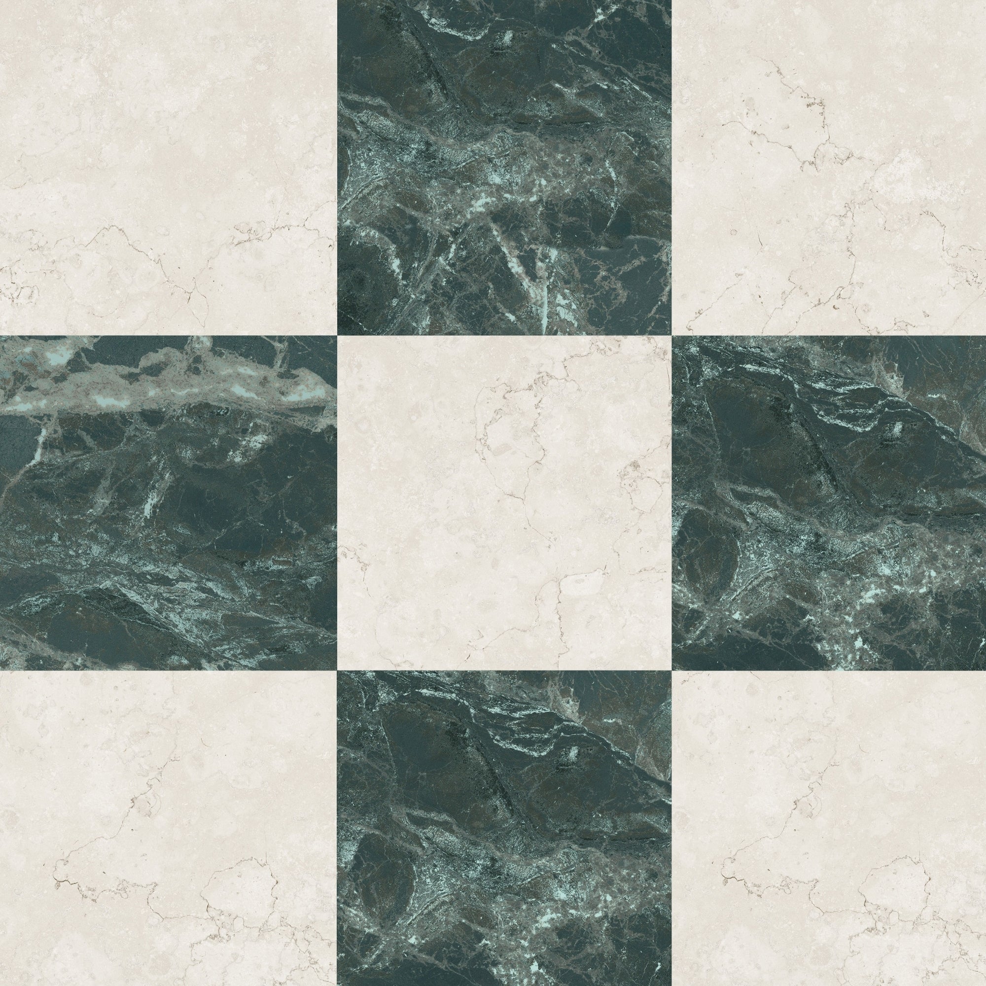 Majestic Bianco Marfil Marble Effect Porcelain Tile 30x30cm Matt