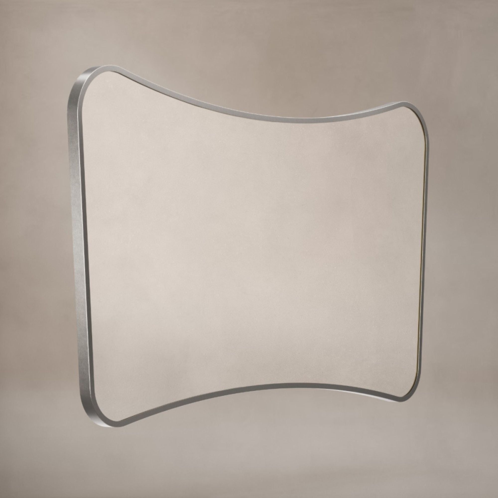 Marina Organic Shaped Bathroom Mirror
