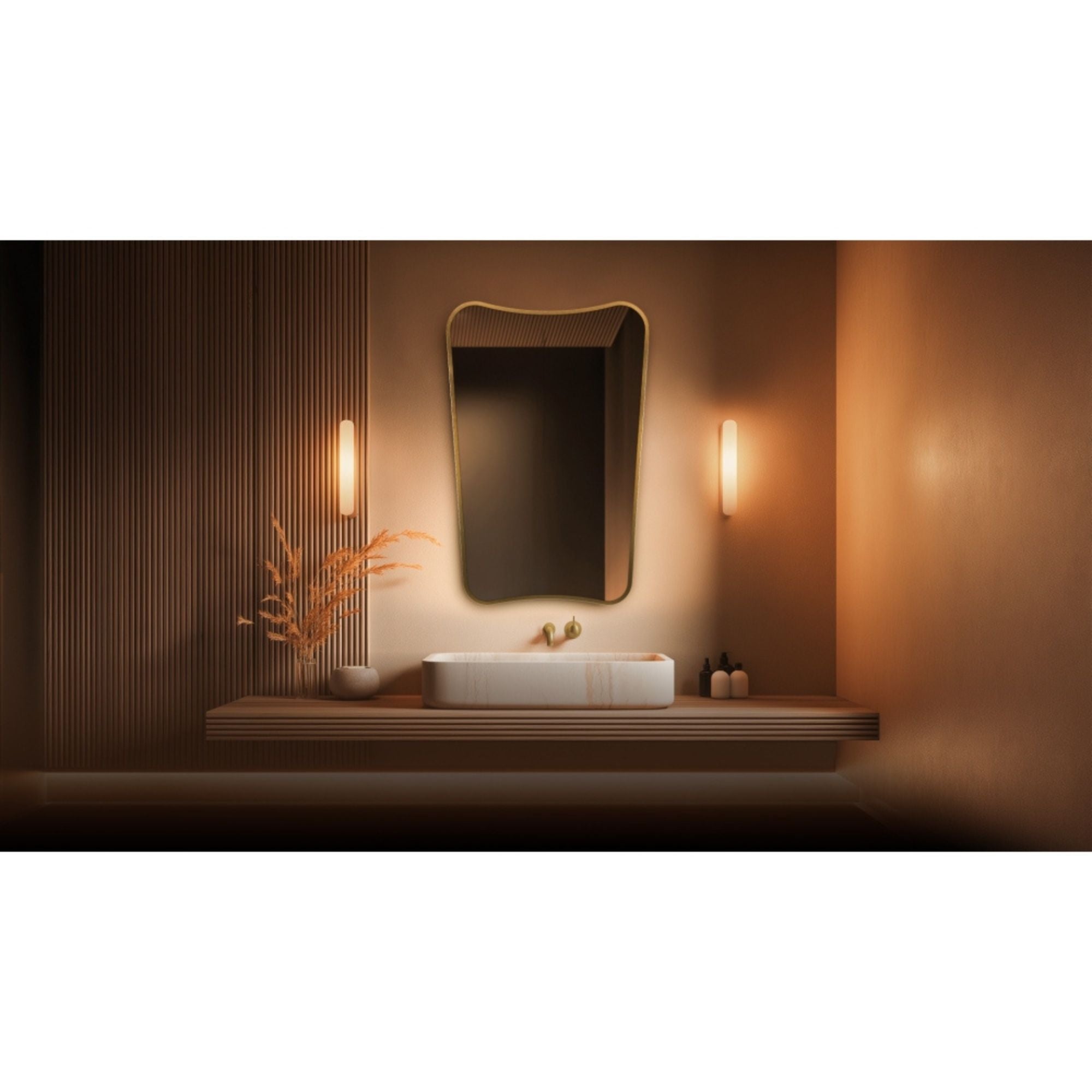 Marina Organic Bathroom Mirror