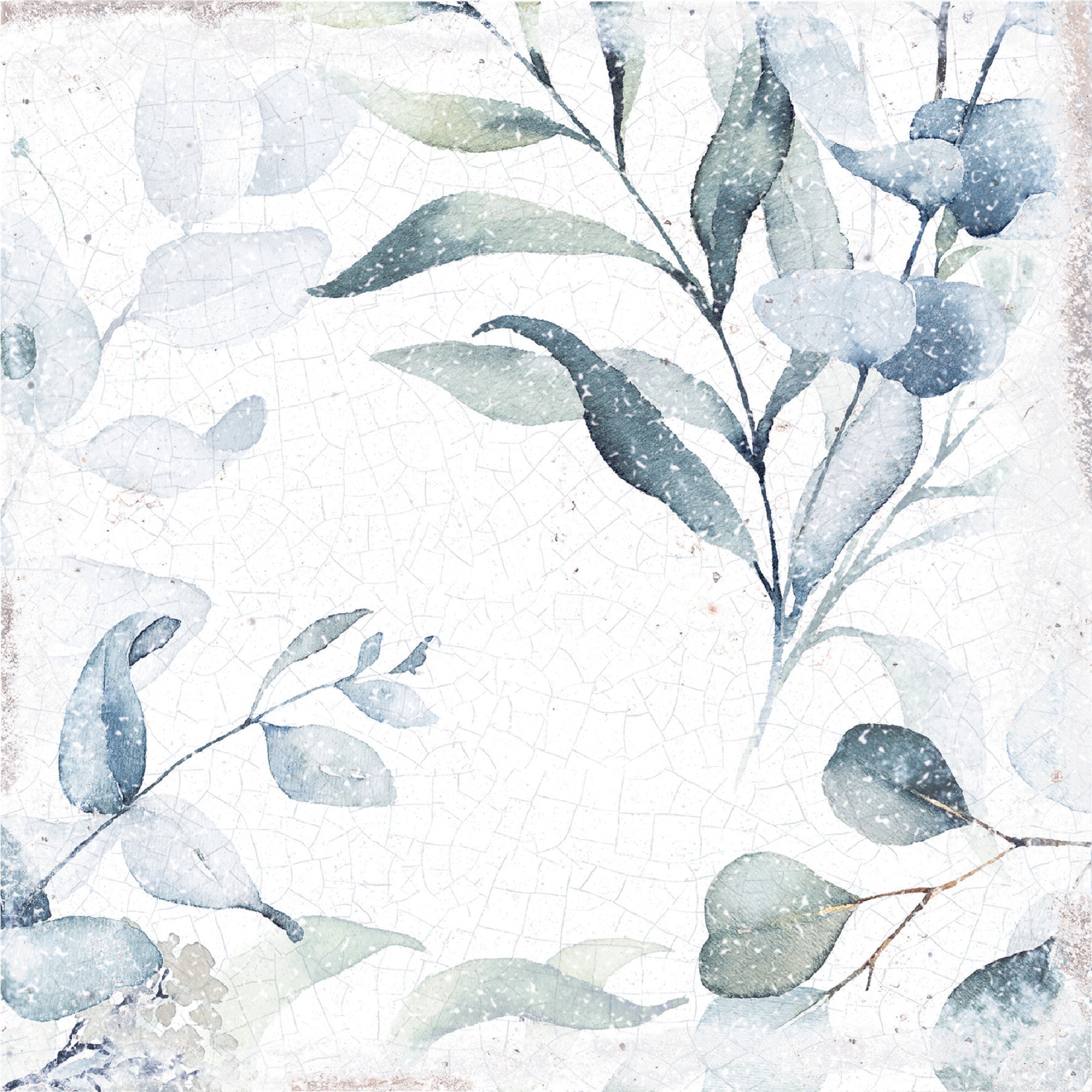 Mayolica Woods Pattern Wall Tile 15x15cm Gloss Deluxe Bathrooms