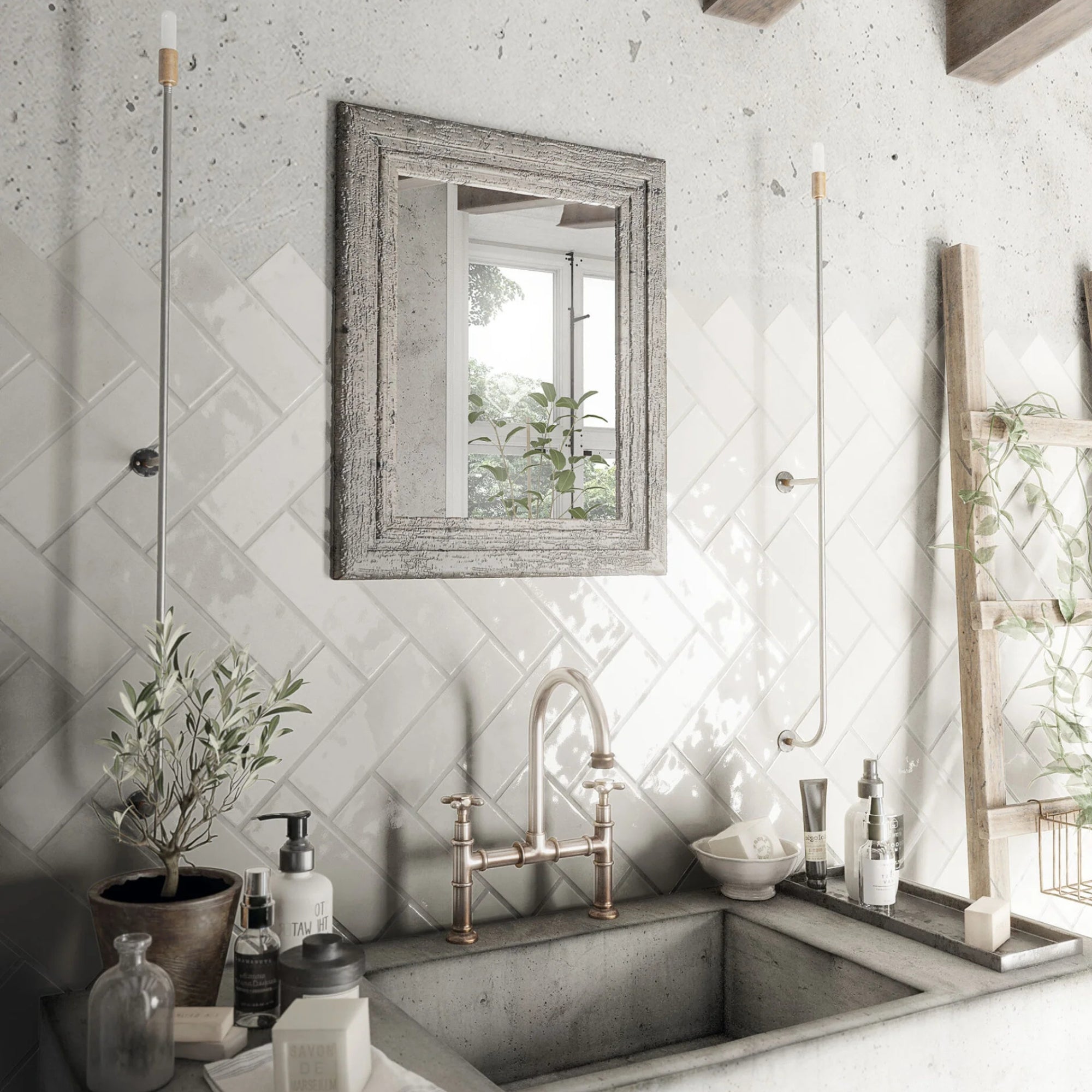 Nolita Blanco White Wall Tile