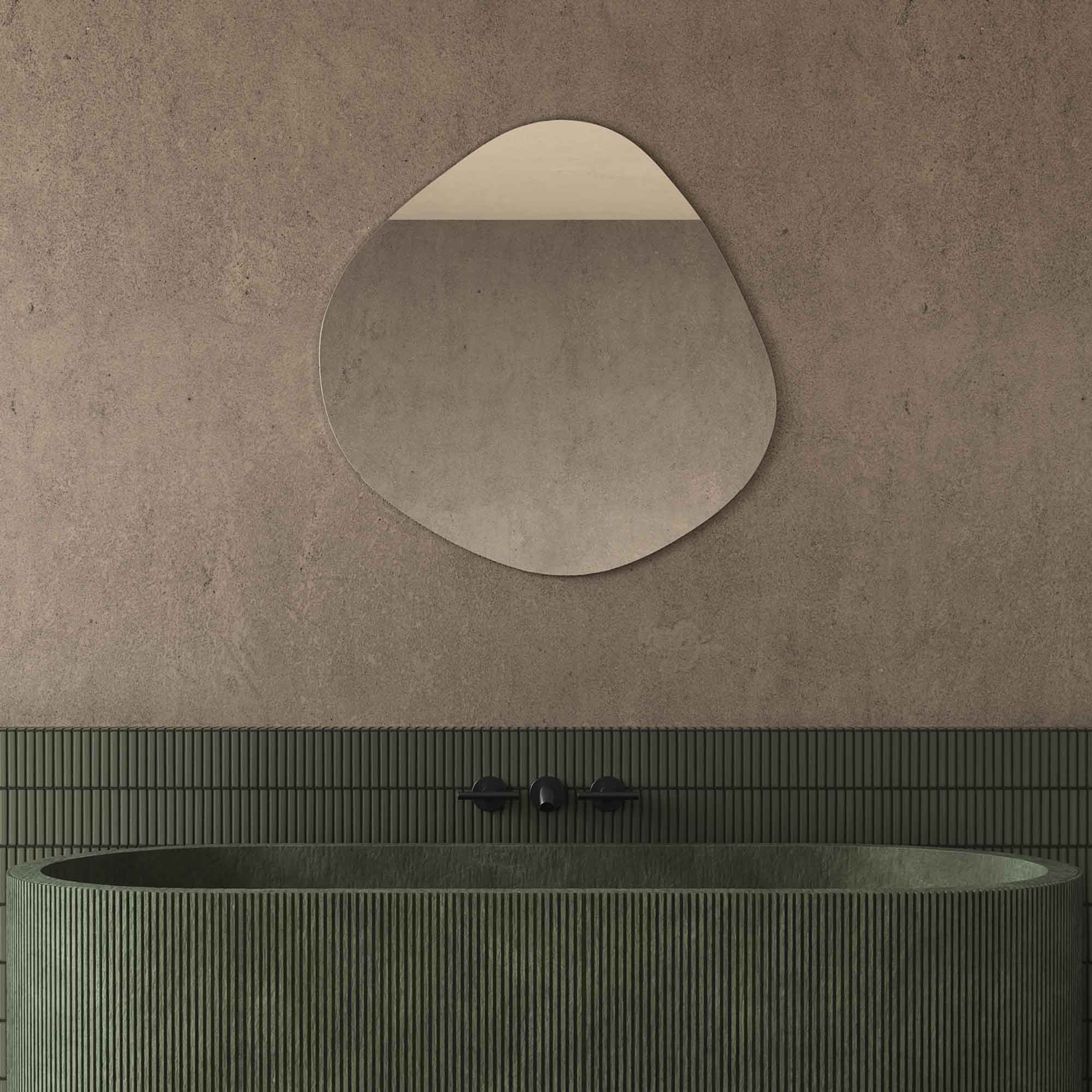 oslo slim organic bathroom mirror 80