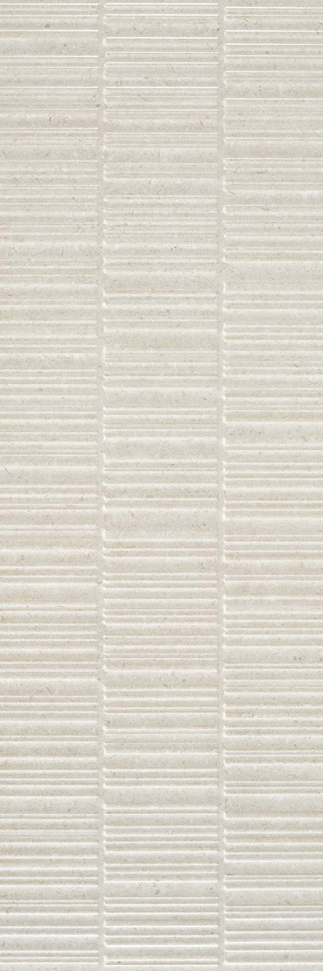 palma almond decor ceramic wall tile 33x99cm matt