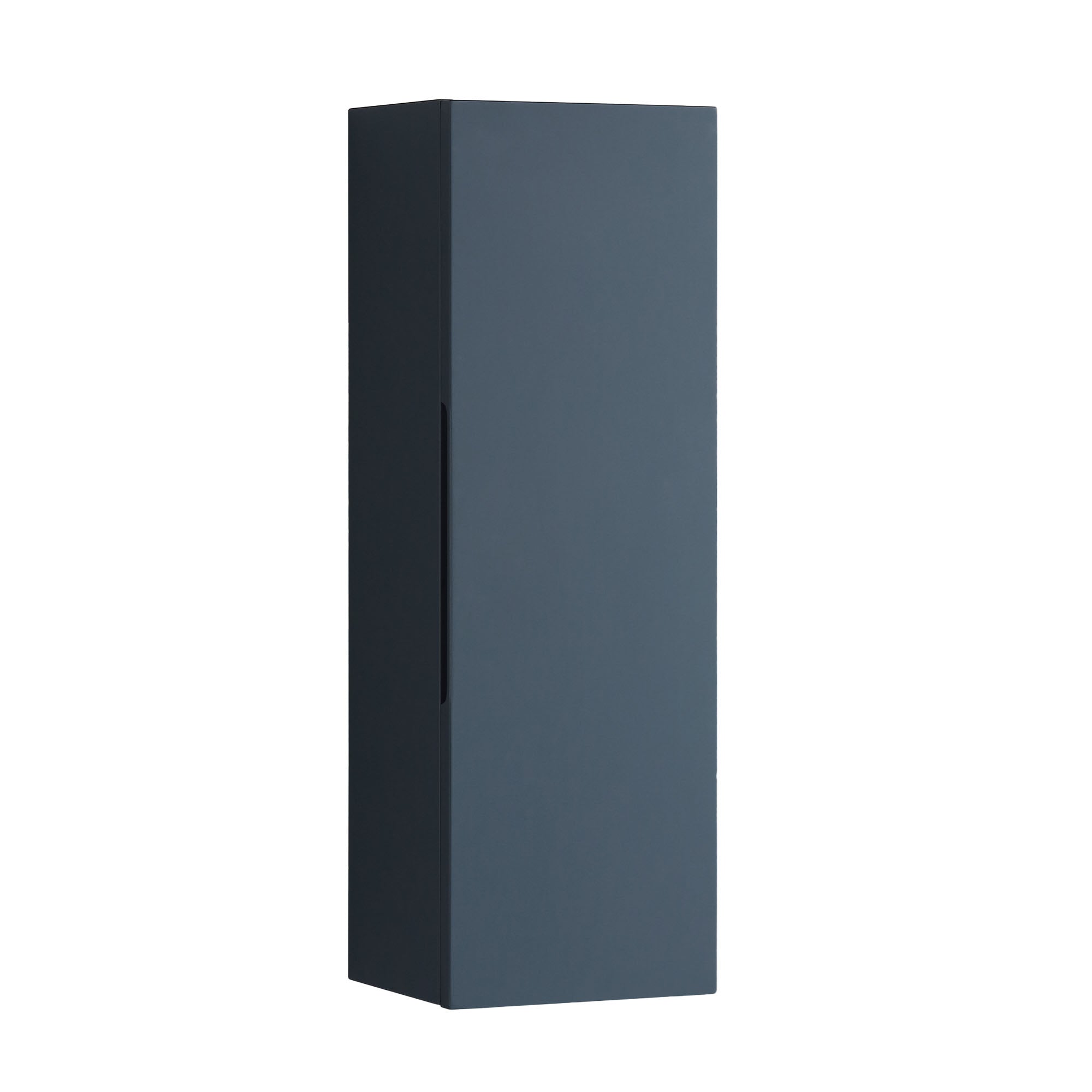 pisa wall mounted tall storage cabinet midnight shadow